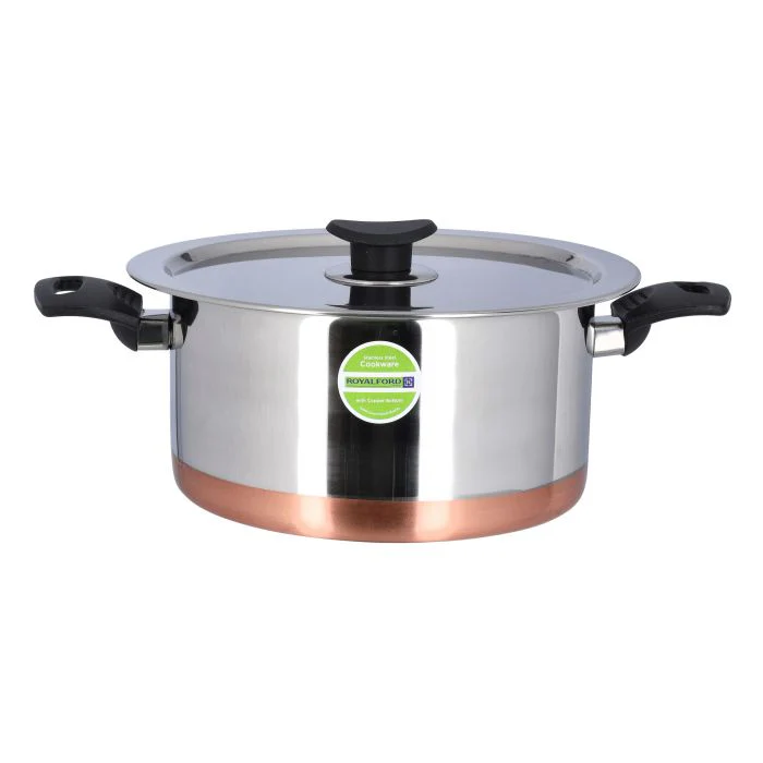 25.5 Cm Stainless Steel Casserole with Lid RF9976 - Image 3