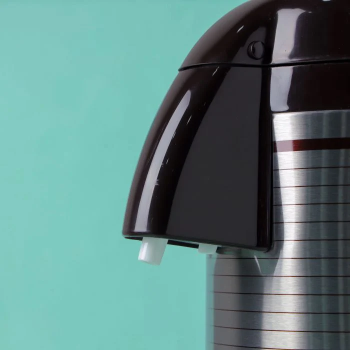 Airpot Flask, Double Wall Vacuum Insulation, RF10501 | Asbestos-Free Glass Inner | 360 Rotating Base; Splash-Proof Nozzle | Portable And Leak-Resistant | Keep Drinks Hot Or Cold for Hours - Image 4