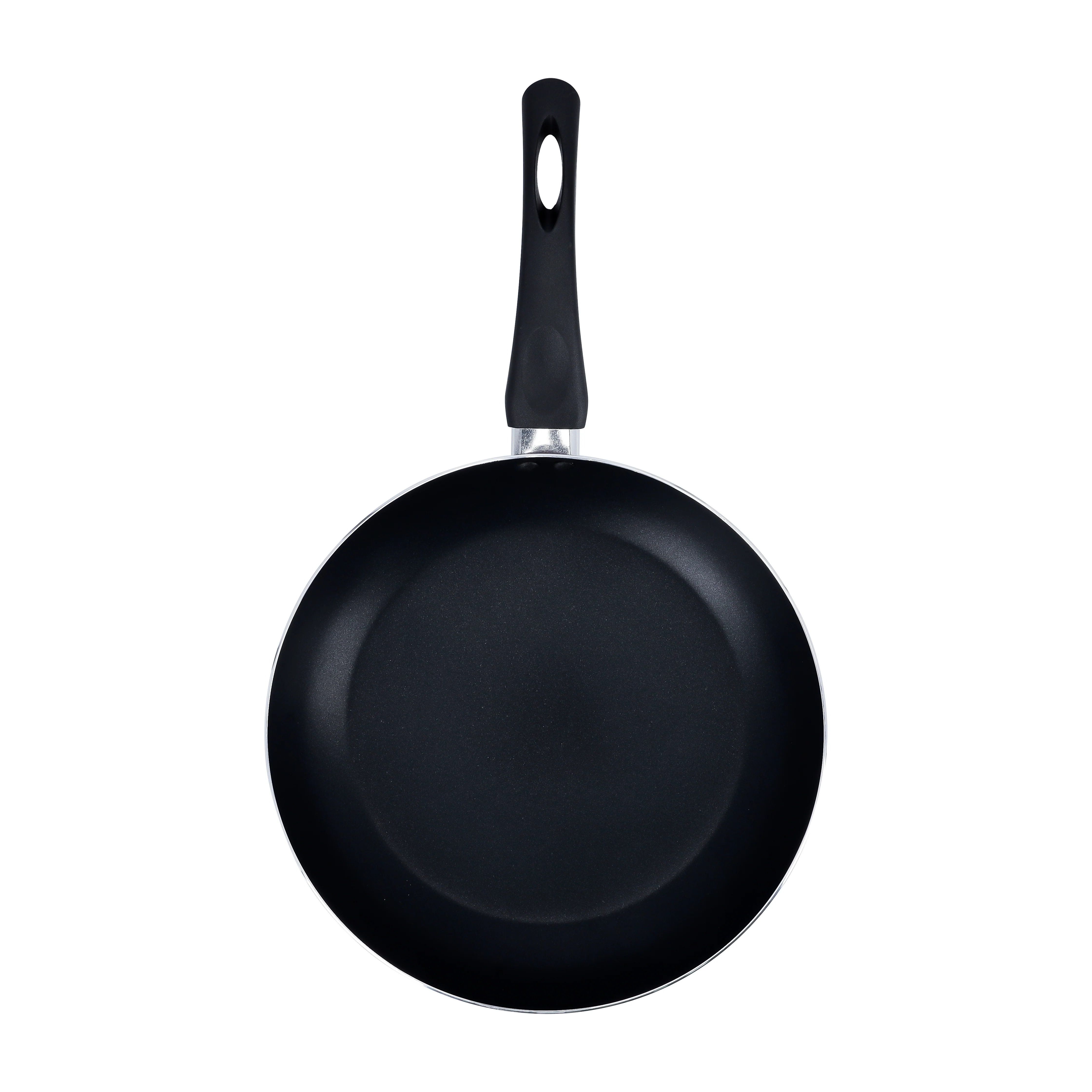Delcasa DC1105 Eventual Non-Stick Fry Pan 28x5CM| durable aluminium body, spiral bottom & heat-resistant handle| easy-clean coating for daily cooking convenience|