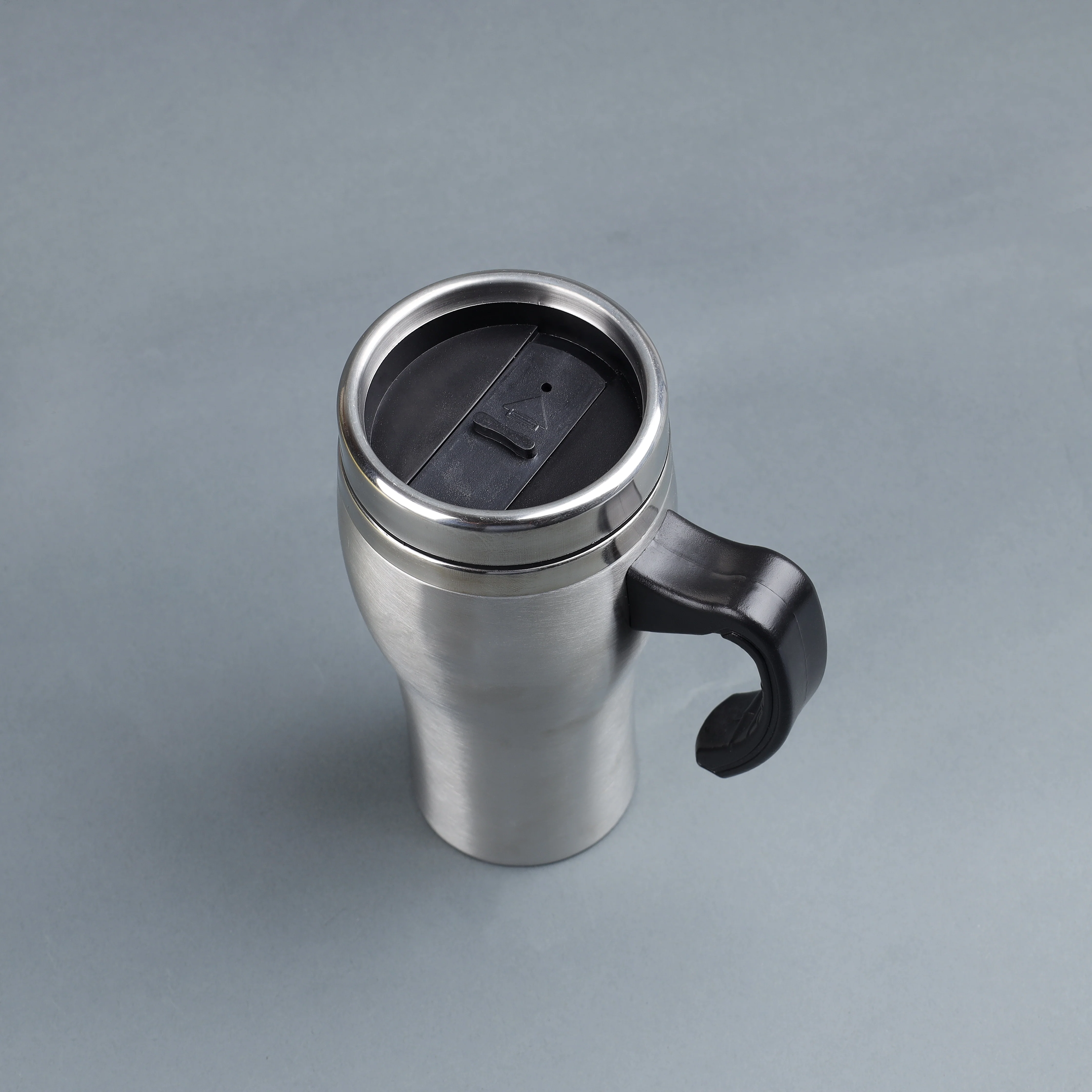 Delcasa DC1779 Stainless Steel Travel Mug 500ML| Handle, leak-resistant insulated design, durable rust-proof body| hot and cold drinks on the go for travel use| - Image 3