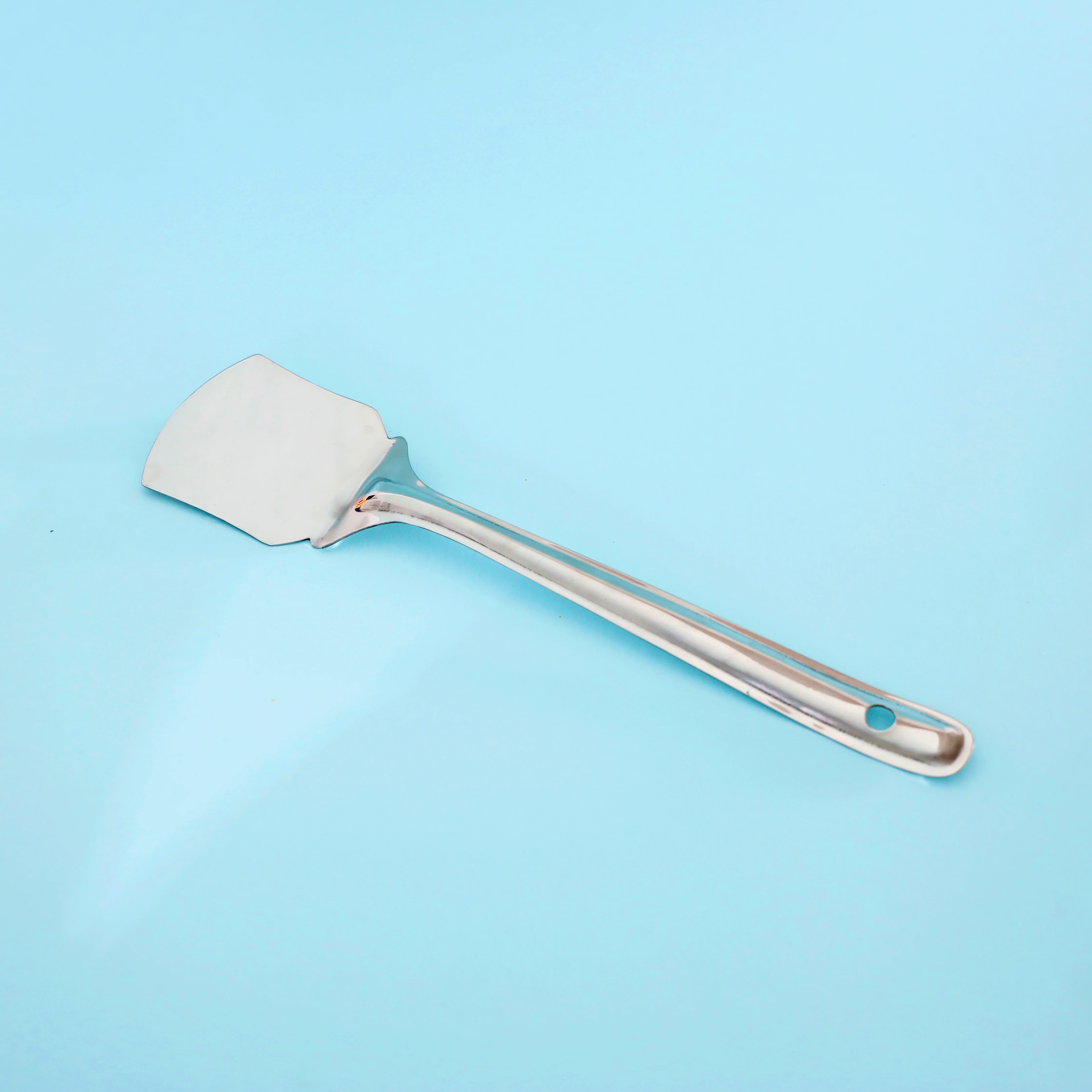 Delcasa DC1882 Roti Turner | Premium Stainless Steel Kitchen Turner with ergonomic handle| rust-resistant finish, durable flat spatula for rotis and daily uses| - Image 3