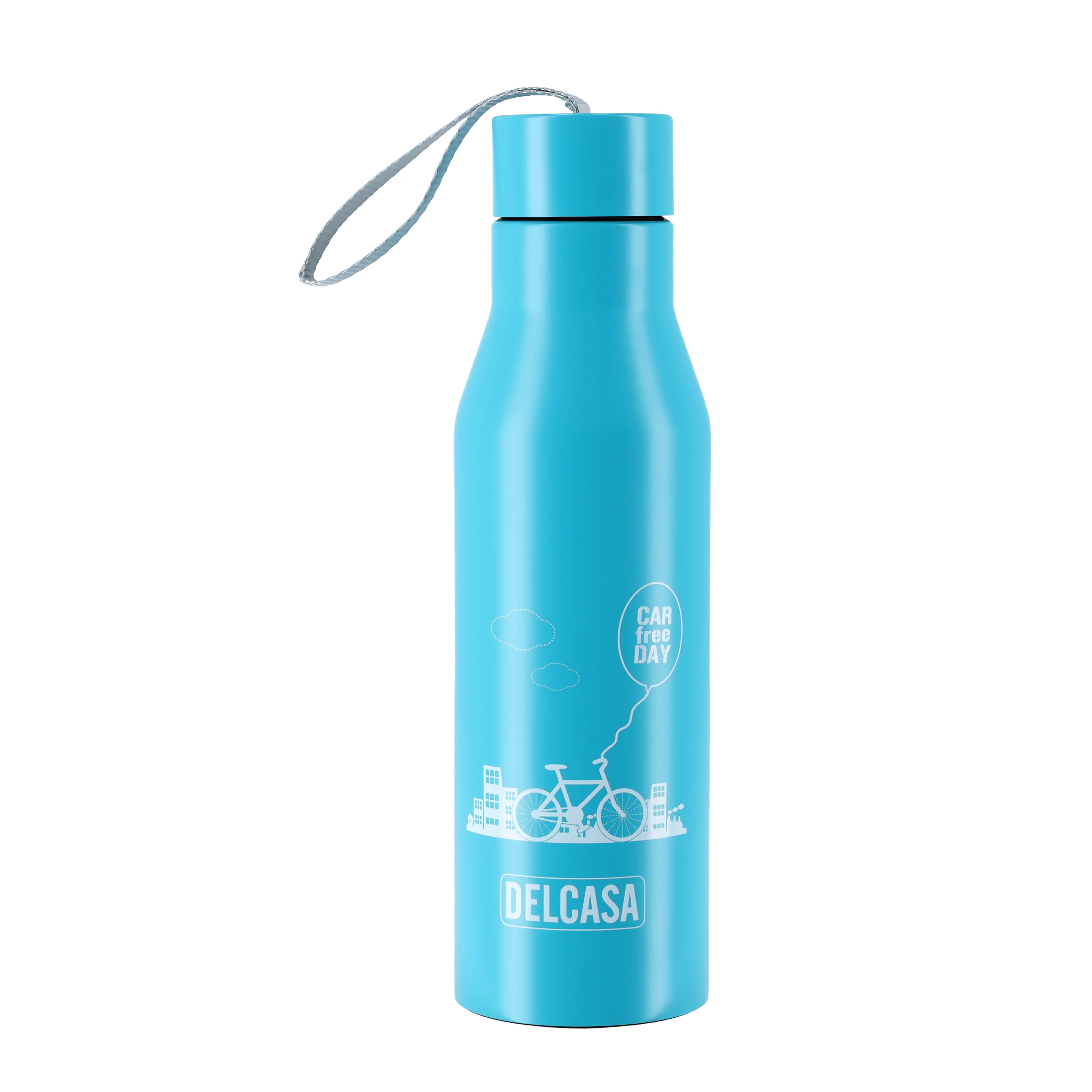Delcasa DC2163 950ML Vacuum Bottle | stainless steel body, double wall insulation, hot and cold retention| for keeping beverages fresh and at ideal temperature|