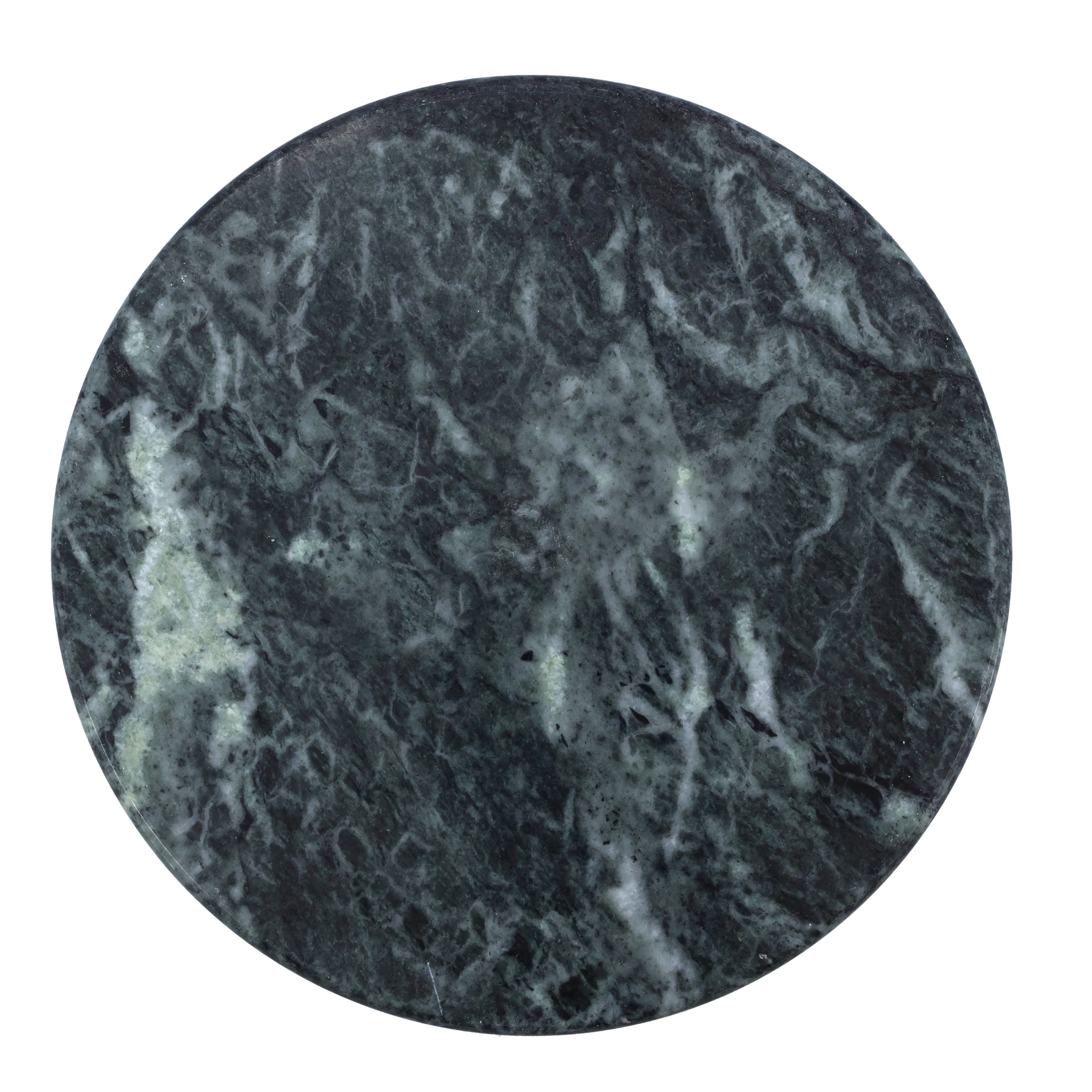 Delcasa DC2416 Green Marble Chapati Table| provides a smooth and cool rolling surface for chapati| roti and paratha. Strong, hygienic, durable and easy to clean|