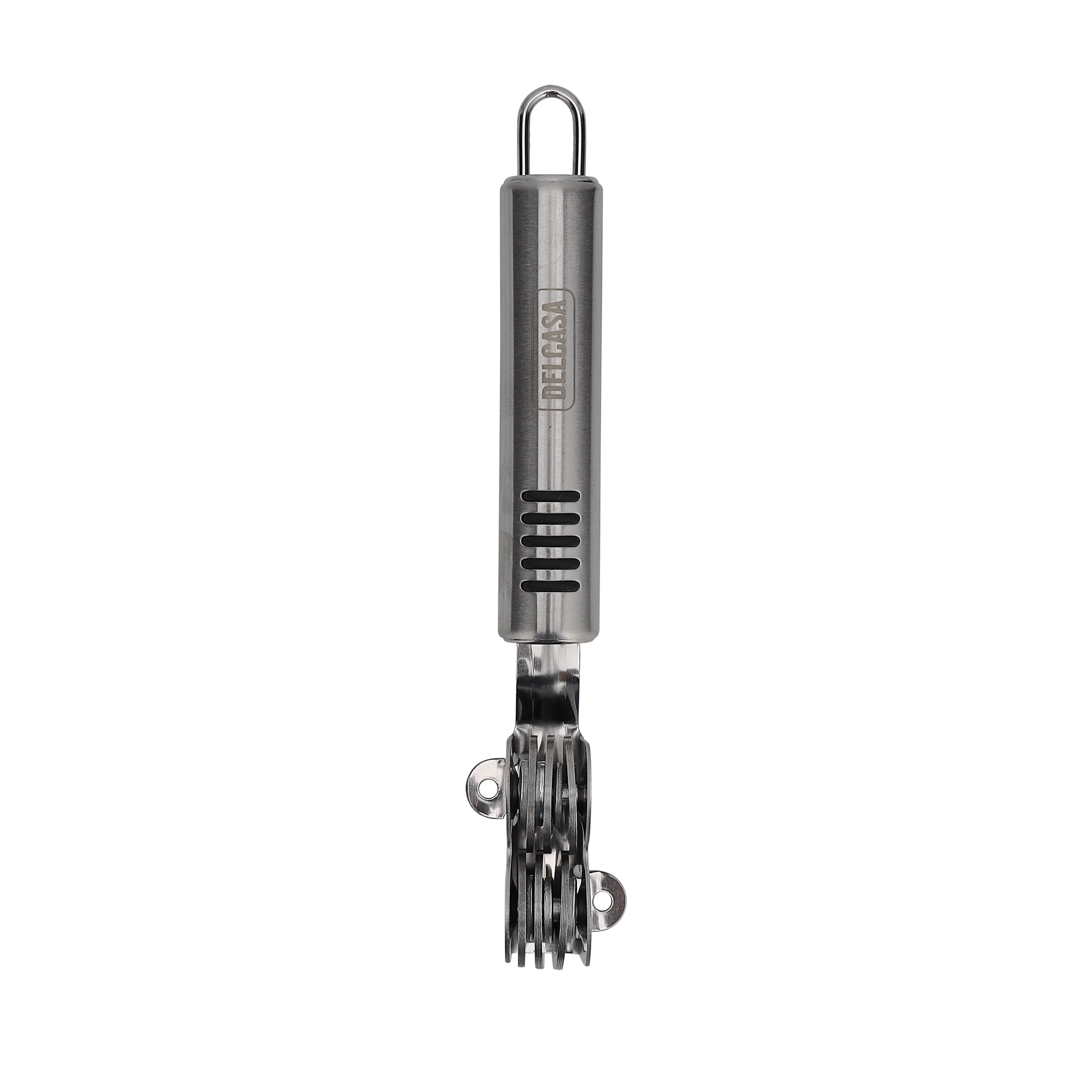 Delcasa DC2500 3-in-1 Kitchen Scissors| stainless steel blades, bottle opener and nut cracker| ergonomic dishwasher-safe multipurpose kitchen tool for daily use|