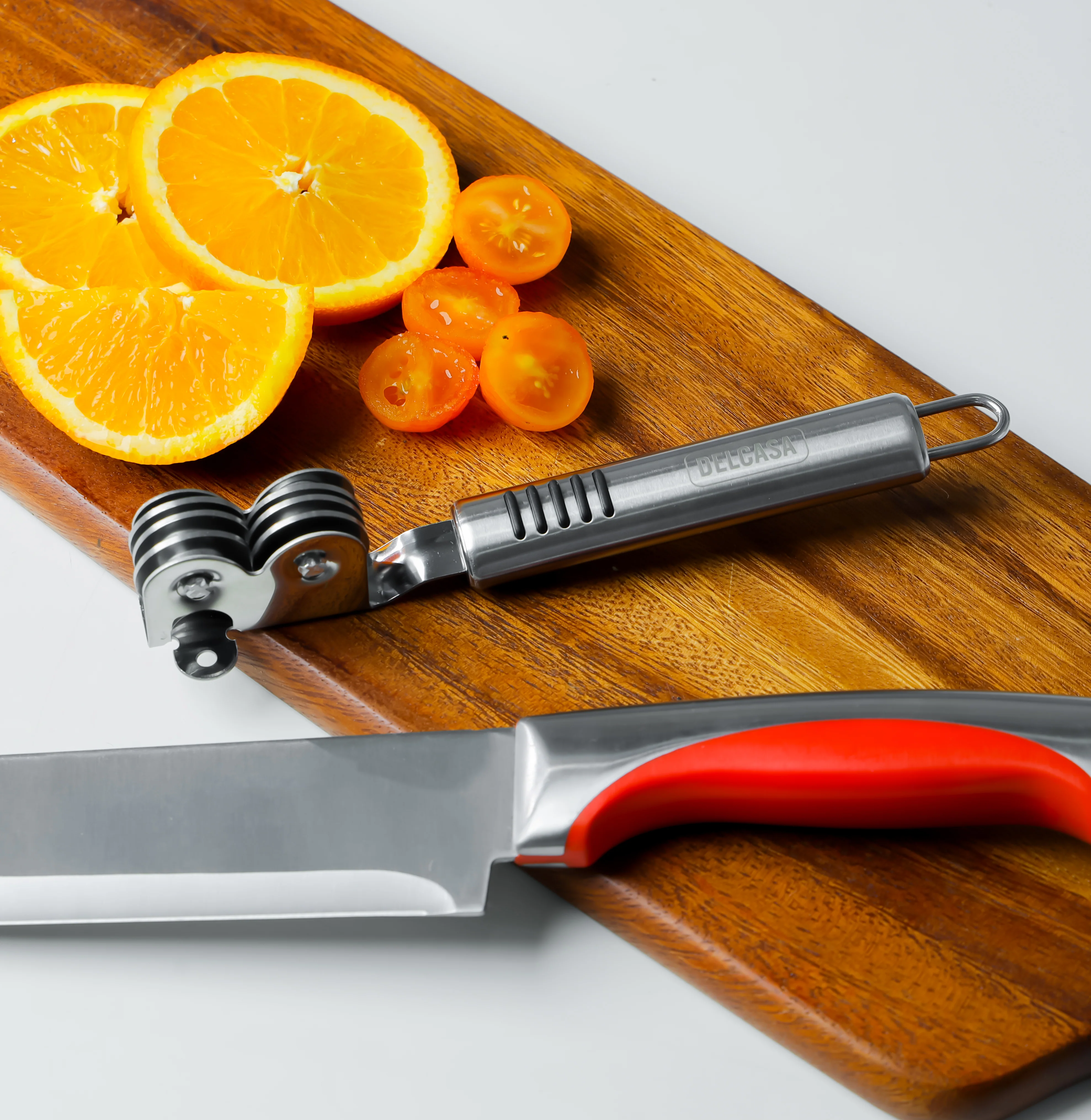 Delcasa DC2500 3-in-1 Kitchen Scissors| stainless steel blades, bottle opener and nut cracker| ergonomic dishwasher-safe multipurpose kitchen tool for daily use| - Image 4