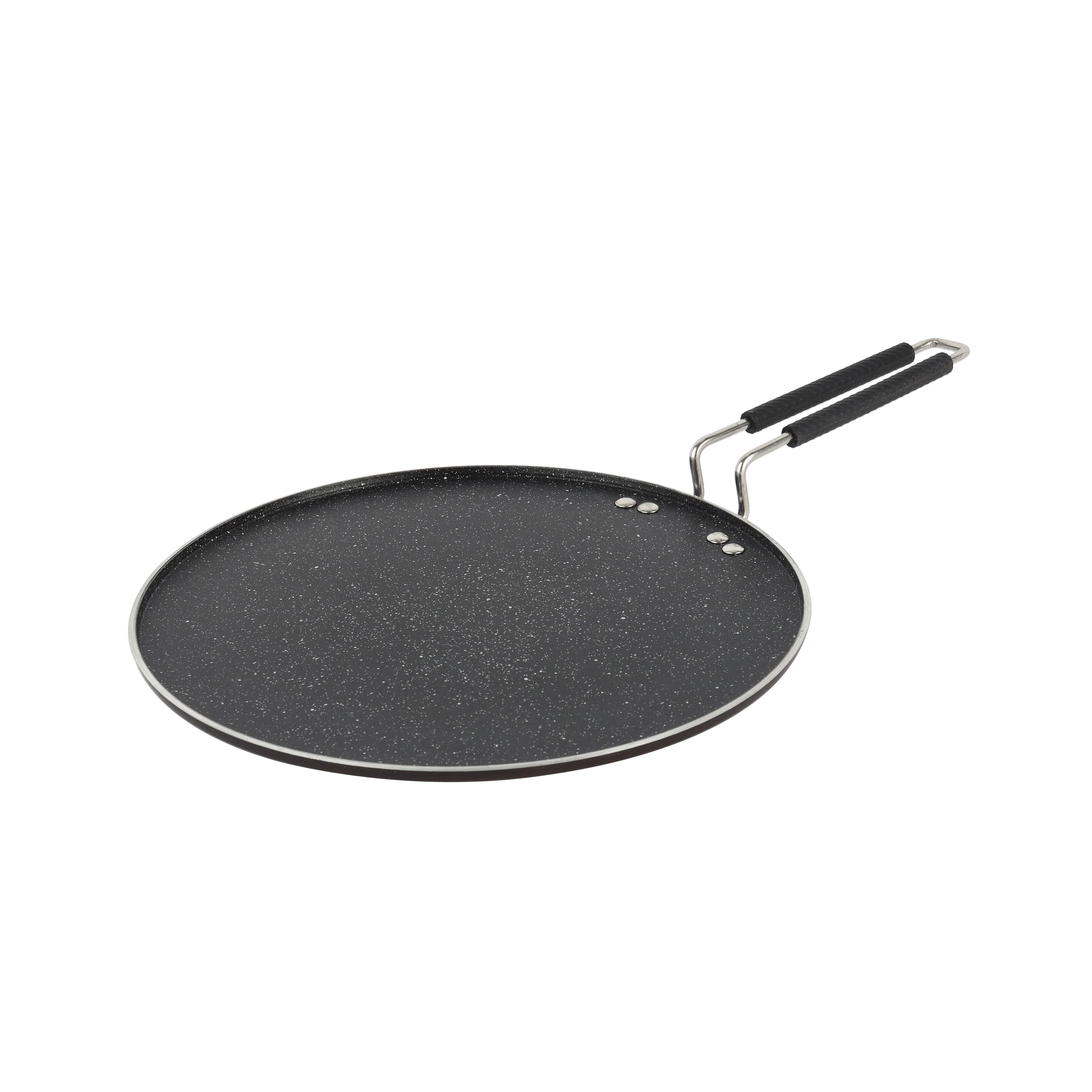 Delcasa DC3191 Smart Tawa 28.5CM| granite non-stick coating & 3.5mm thick aluminium body| induction compatible base and sturdy handle for safe & easy daily use|