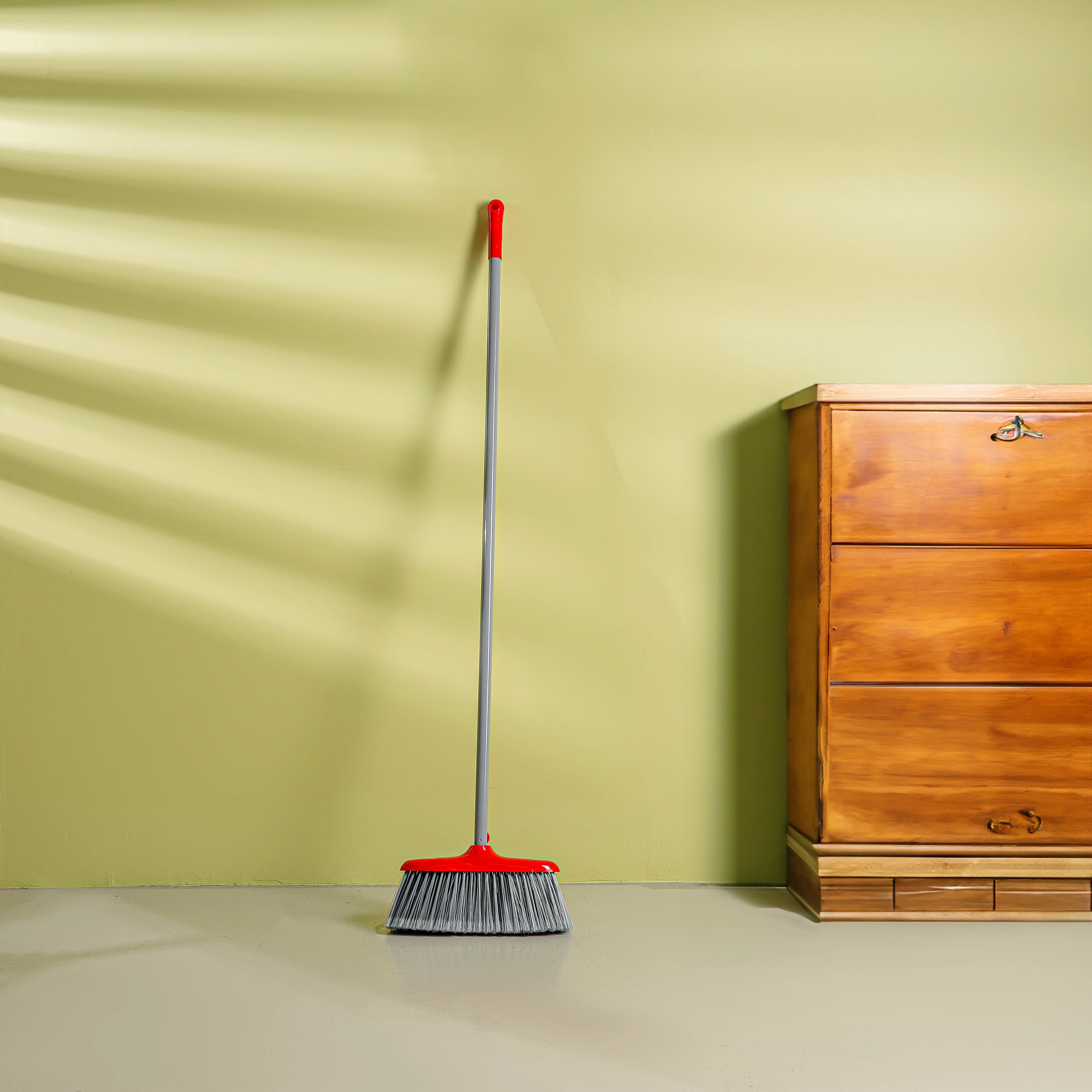 Delcasa DC3369 Broom with Metal Handle| strong handle for comfortable cleaning| Stylish, lightweight and premium quality, ideal for multipurpose floor sweeping| - Image 3
