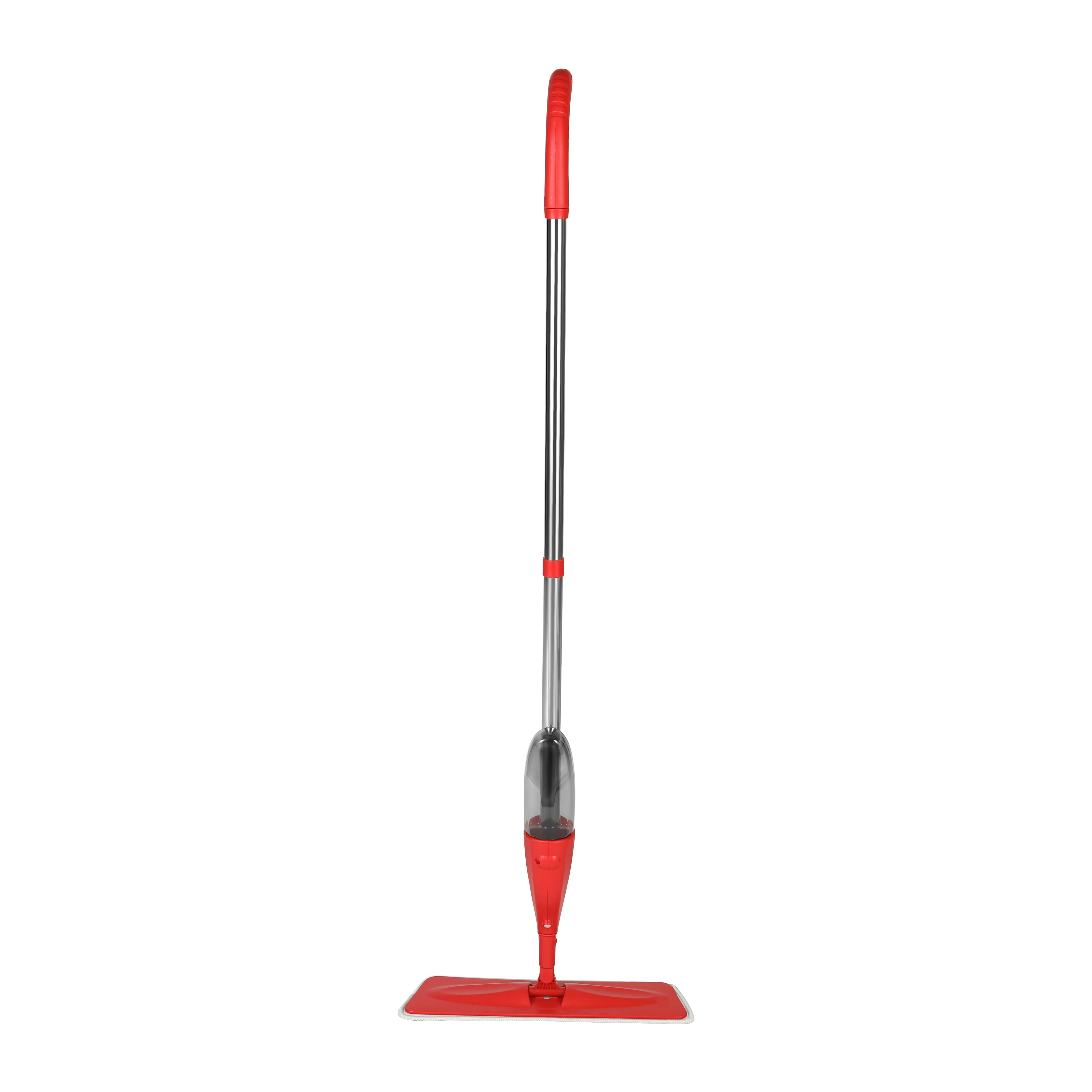 Delcasa DC3466 Spray Mop | 100% microfiber pad features battery-free spray trigger with 360° flexible head and refillable 350ml bottle for quick floor cleaning|