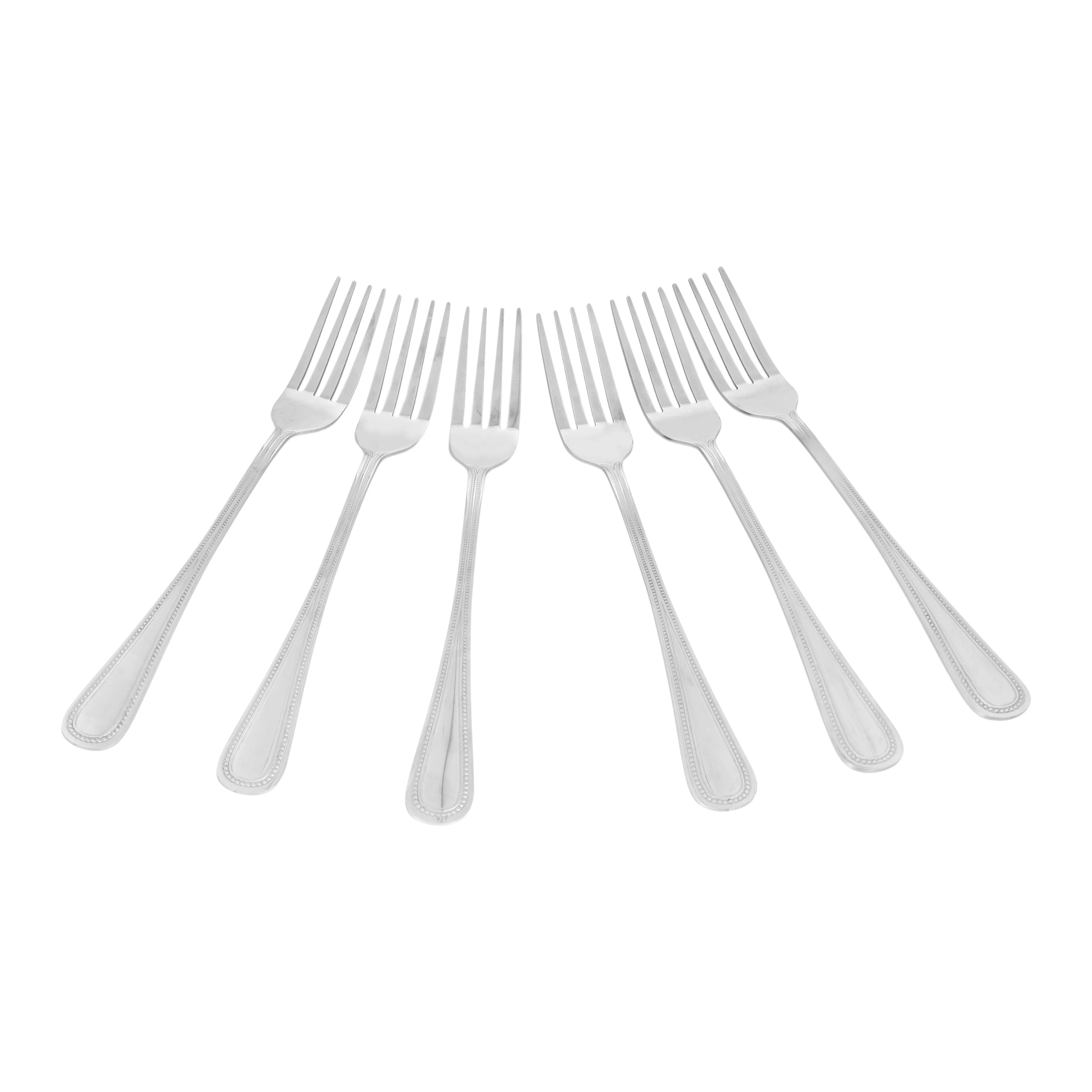 Delcasa DC3703 stainless steel cutlery set| 24pcs with stand: 6 knives, 6 forks, 6 spoons & 6 teaspoons| Food grade, hygienic, break-resistant & dishwasher safe| - Image 4