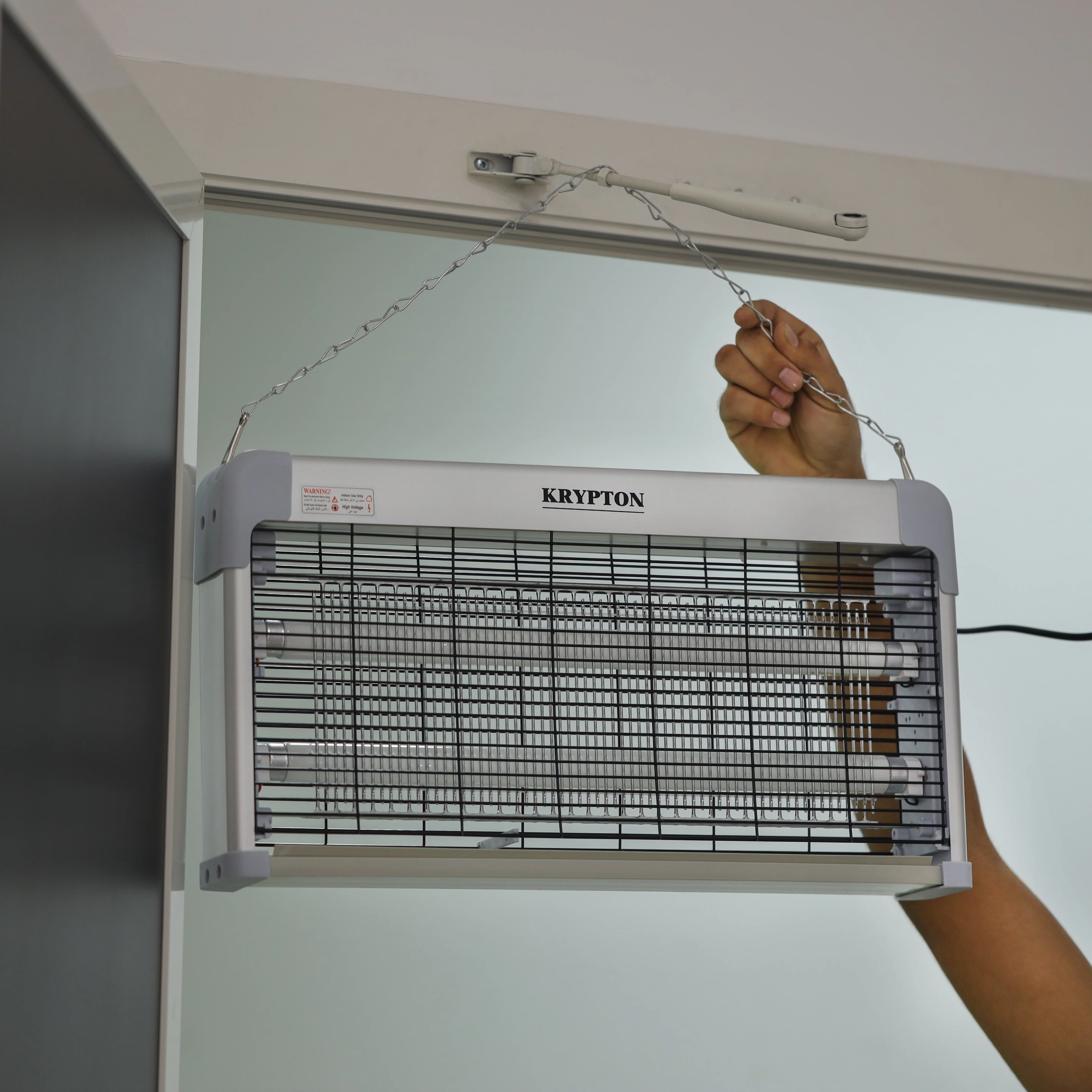 Krypton KNBK5327 Insect Killer| 30W UV tubes, low energy consumption & pollution-free operation| no toxic fumes, ideal for safe & effective insect control indoors| - Image 3