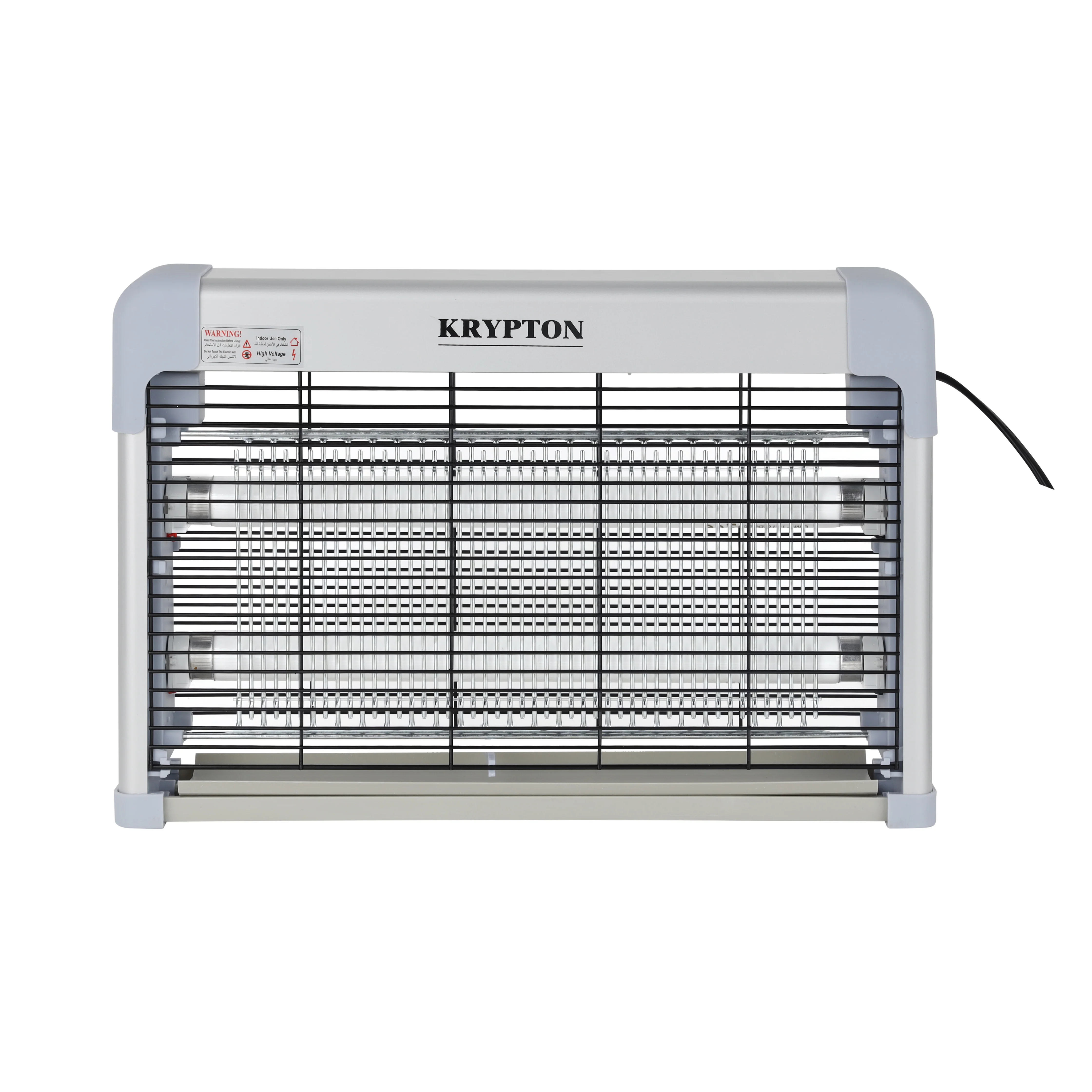 Krypton KNBK6608 Insect Killer | 20W UV tubes delivers efficient pest control and wide 50m² coverage| safe pollution-free operation with no toxic fumes indoors|