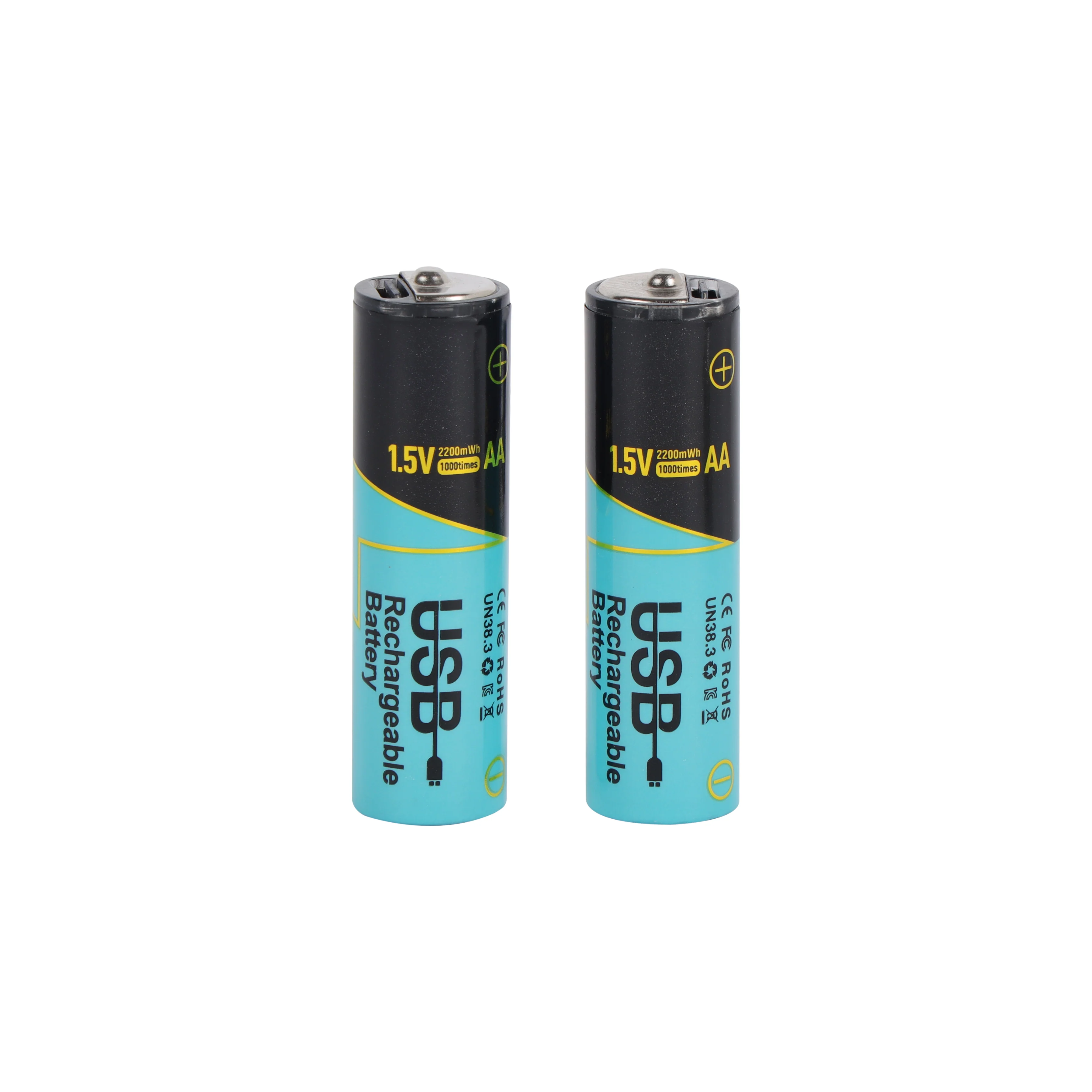 Krypton KNBP5481 USB Rechargeable AA Battery| 1.5V with 2200 mWh capacity and up to 1000 recharge cycles| USB Type-C charging, LED indicator, long-lasting power| - Image 5