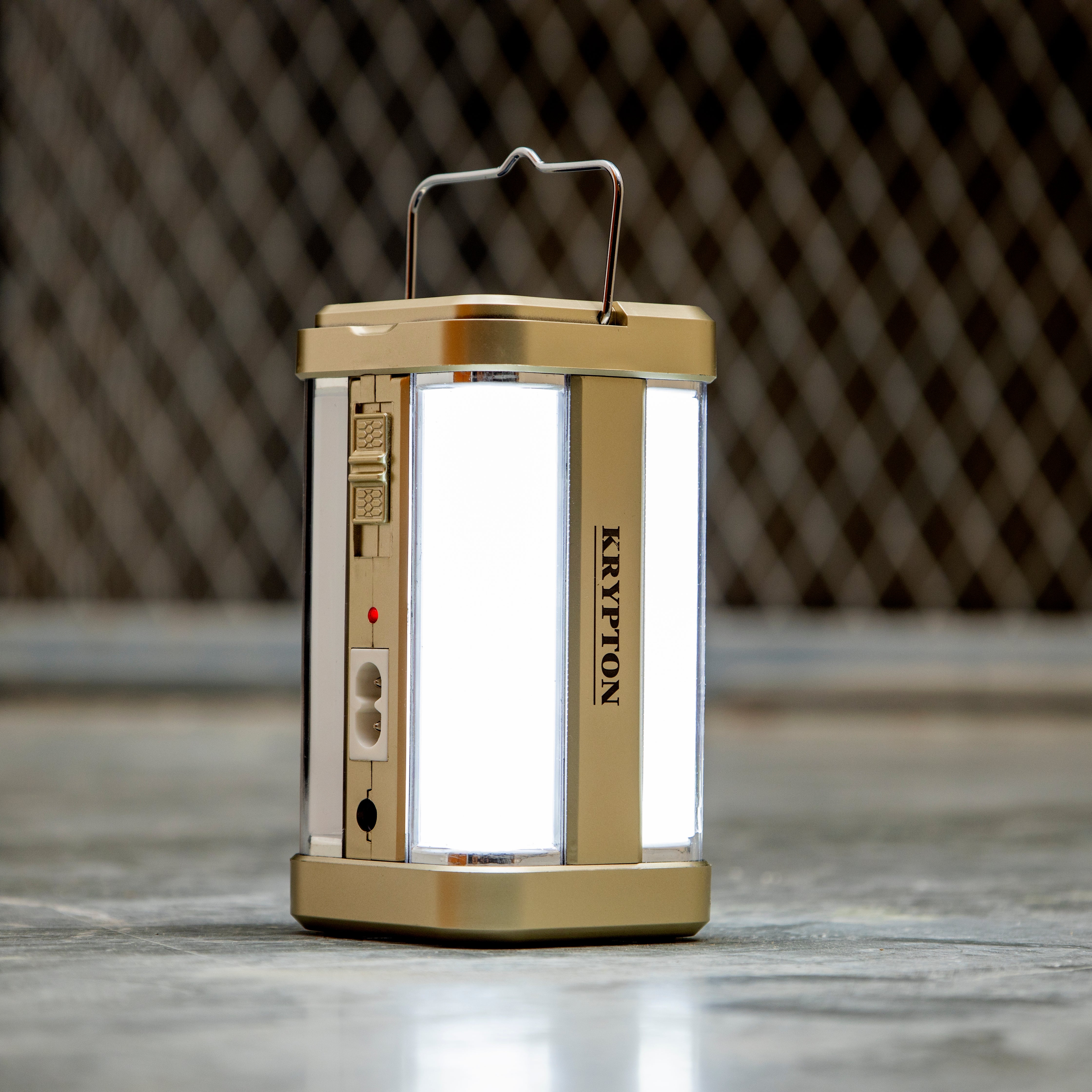 Krypton KNE5084 rechargeable emergency light with solar panel| 32 SMD LEDs, 4V 1200mAh battery & super bright illumination | up to 6 hours backup, for home & outdoor use| - Image 4