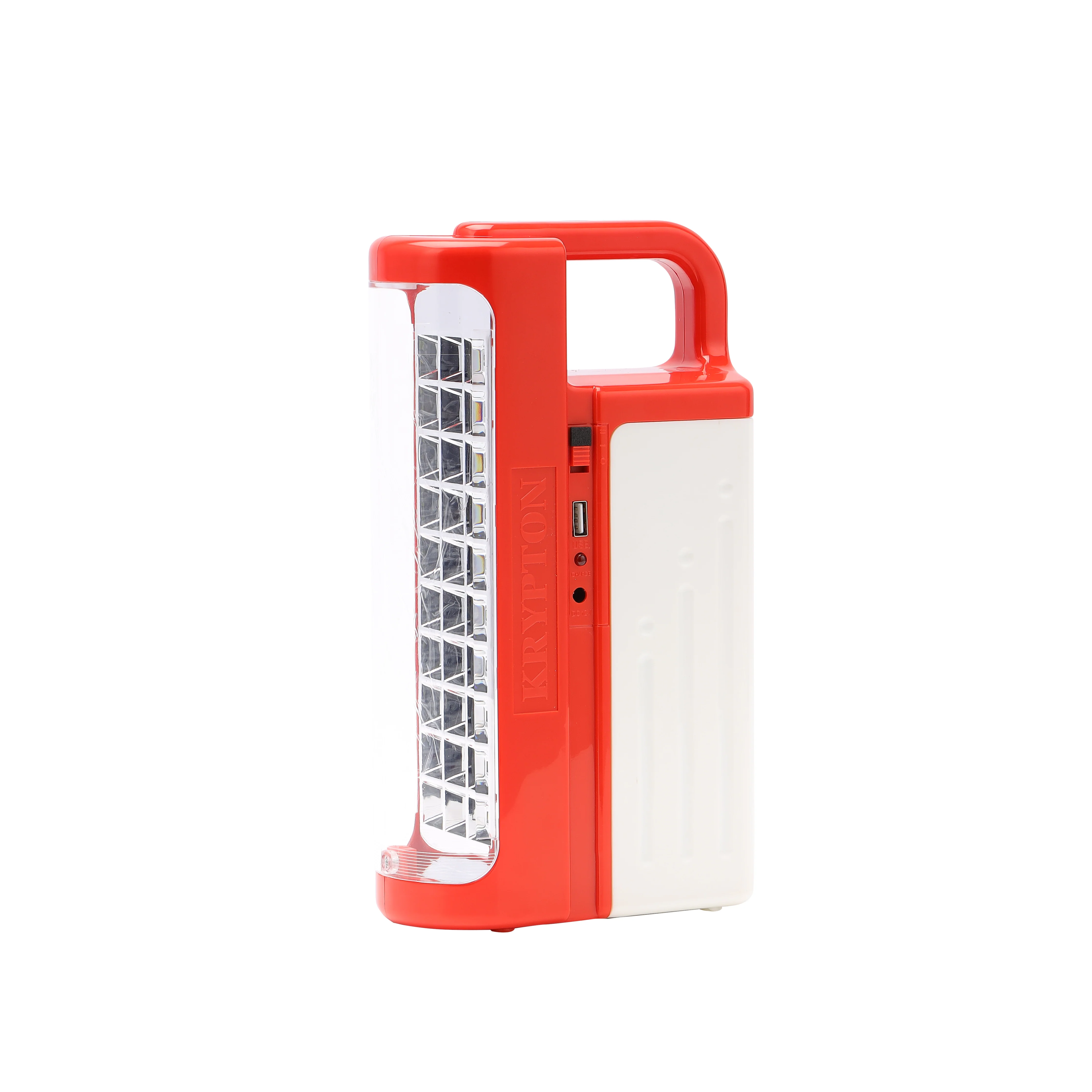 Krypton KNE5177 rechargeable emergency lantern| solar charging, power bank 7 30 SMD LEDs| 750 lumens brightness, up to 60 hours runtime, durable ABS body design|