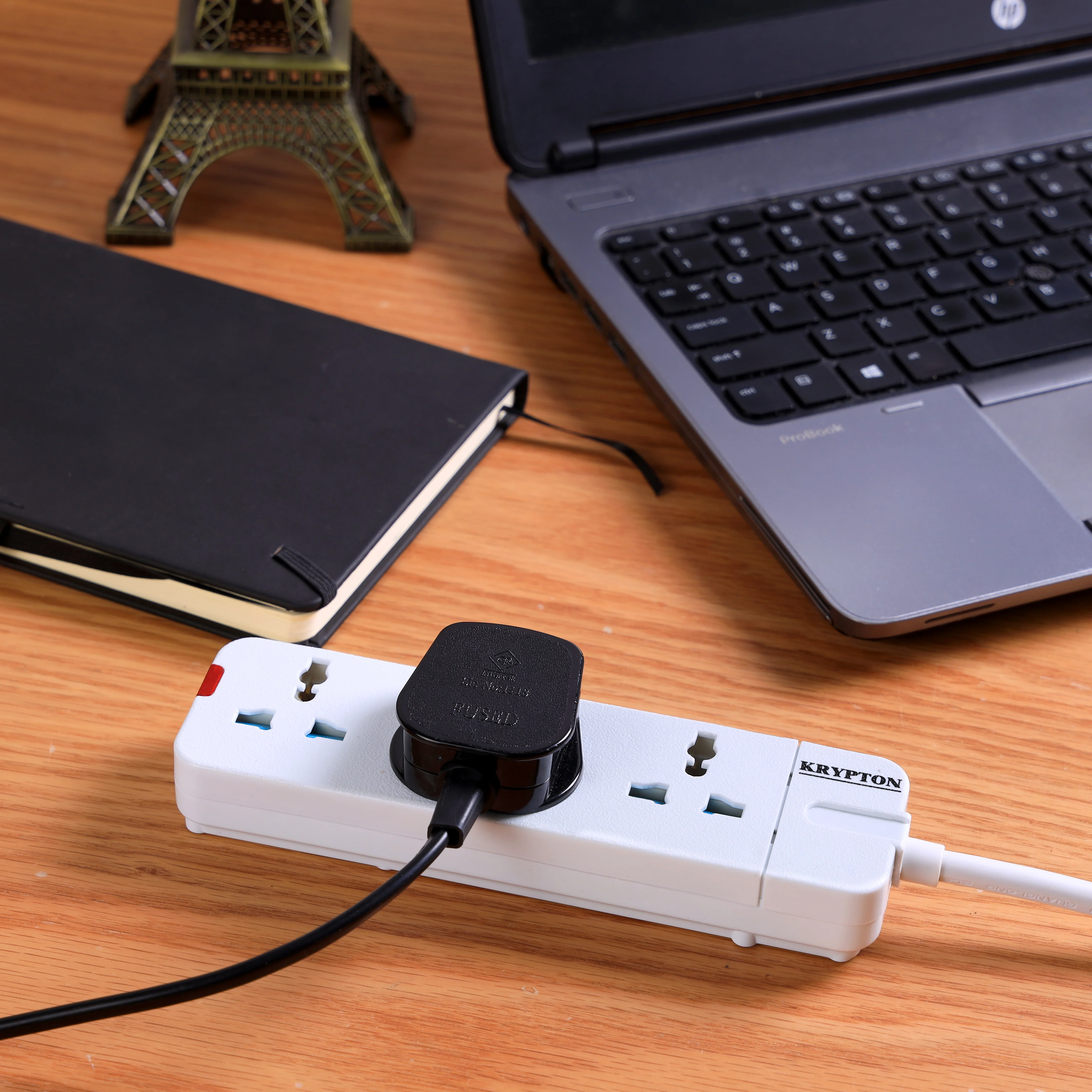 Krypton KNES5080 3 Way Universal Extension Socket with 5M cord| 13A rating with Supports up to 3250W power| fireproof up to 750°C, ideal for home and office use| - Image 4