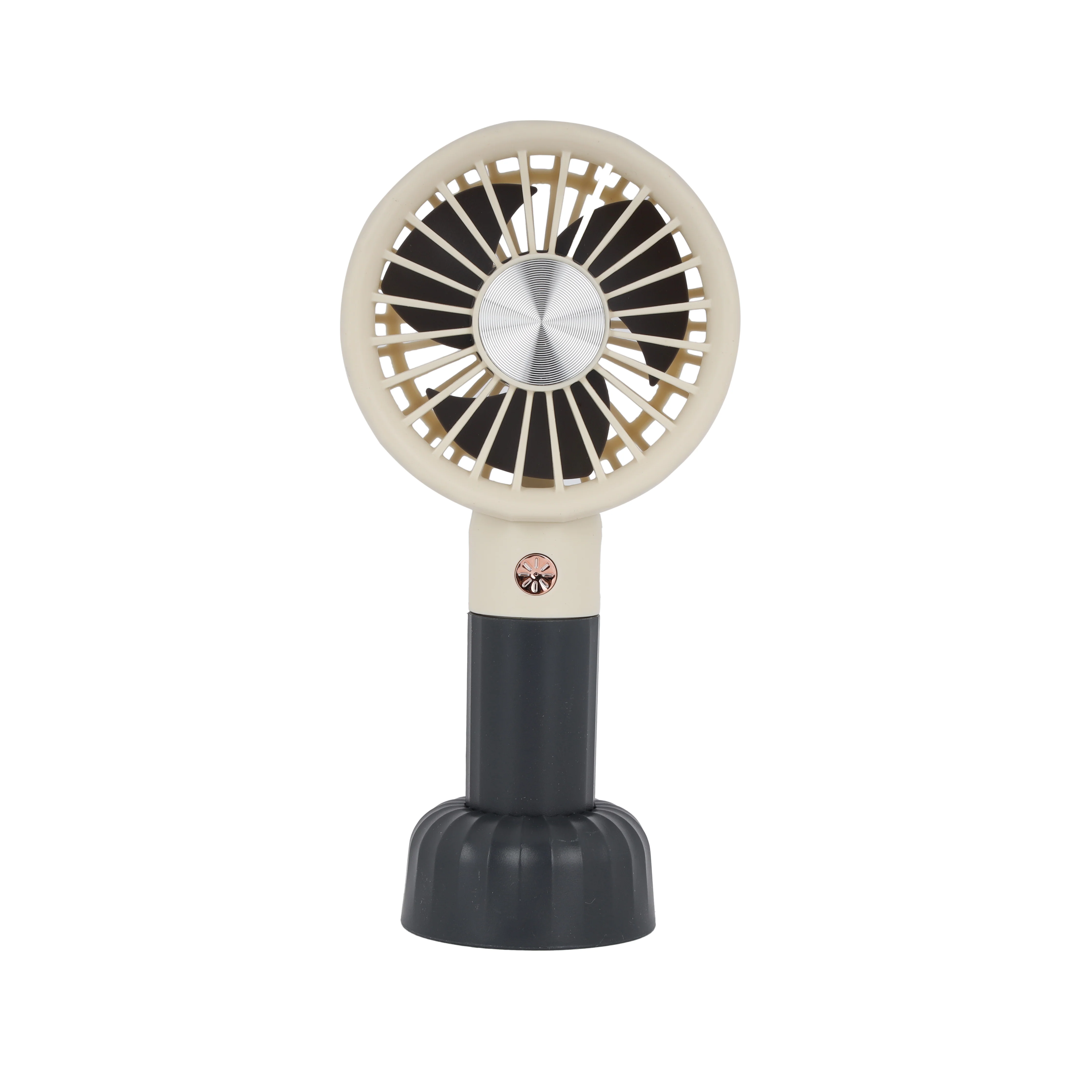 Krypton KNF6633 Rechargeable Handheld Fan| 3 speed control with Type-C fast charging| lithium battery, and portable cooling for home, office, travel, and use anywhere|