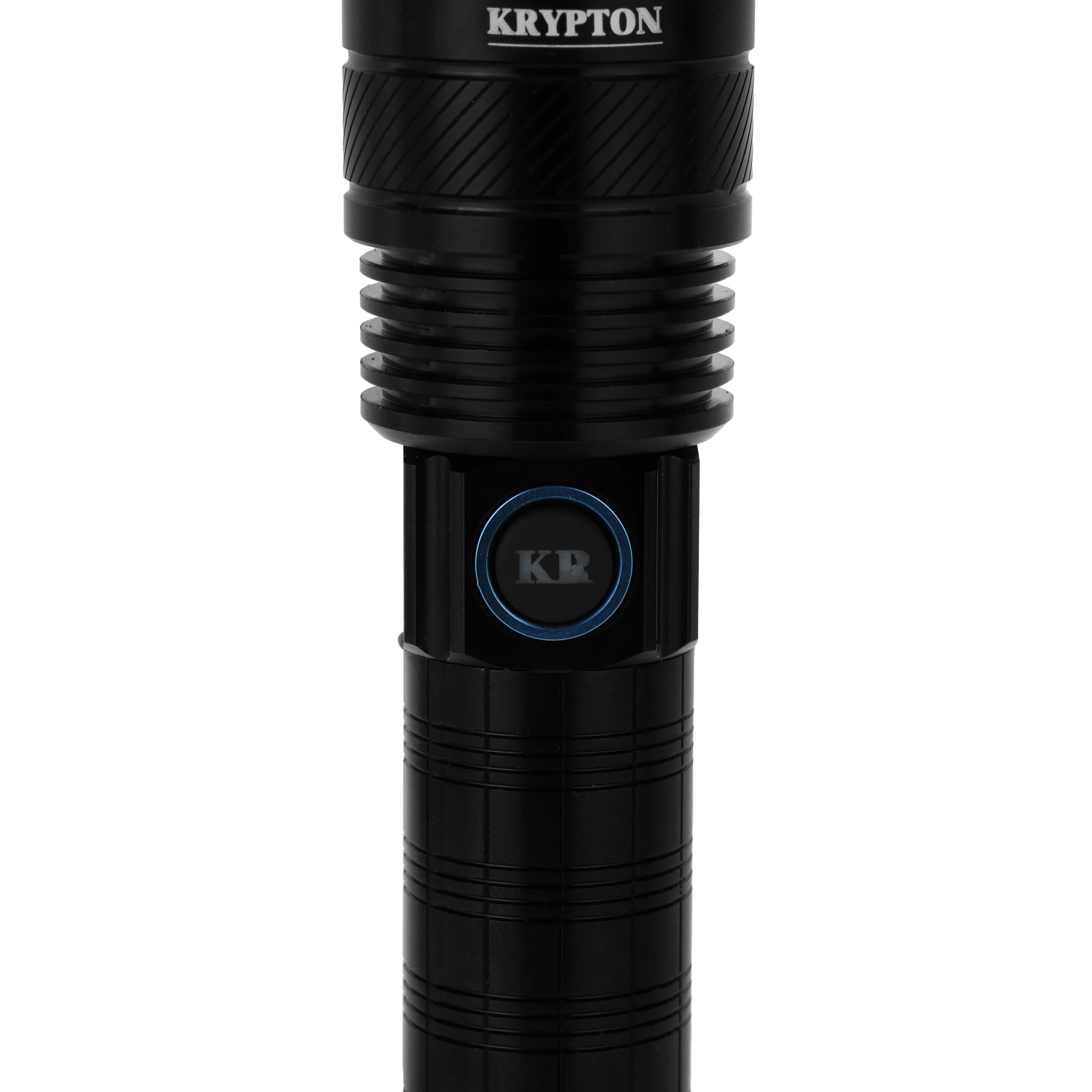 Krypton KNFL5025 Zoomable LED Flashlight| 2000LM brightness with 6000mAh rechargeable battery| Type-C charging, aircraft aluminum body & long-range lighting performance| - Image 5