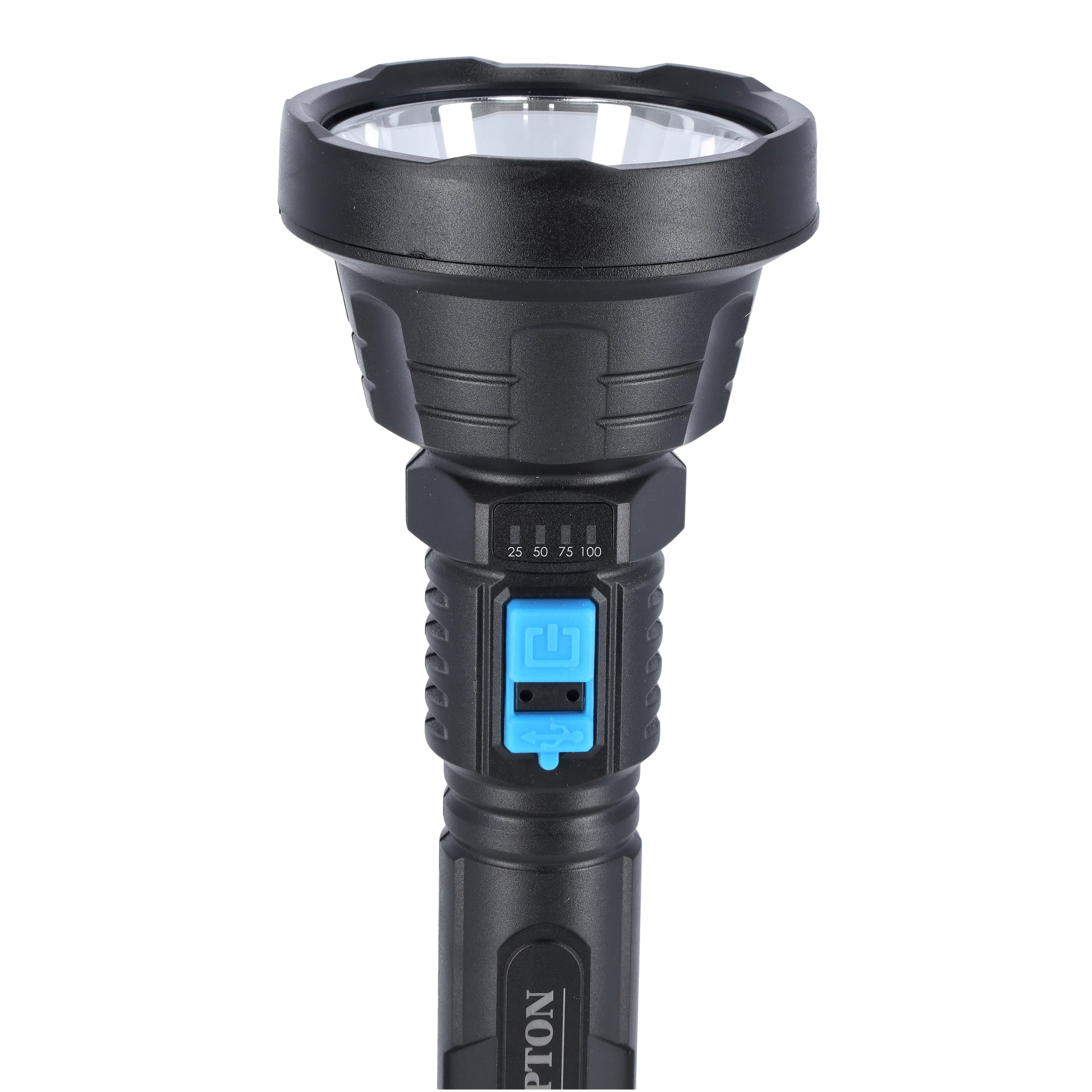 Krypton KNFL5164 Rechargeable LED Flashlight| Long-Range High-Power Beam with 6800mAh Lithium Battery| 7W CREE LED, IPX6 Waterproof Design for Outdoor, Emergency and Use| - Image 4