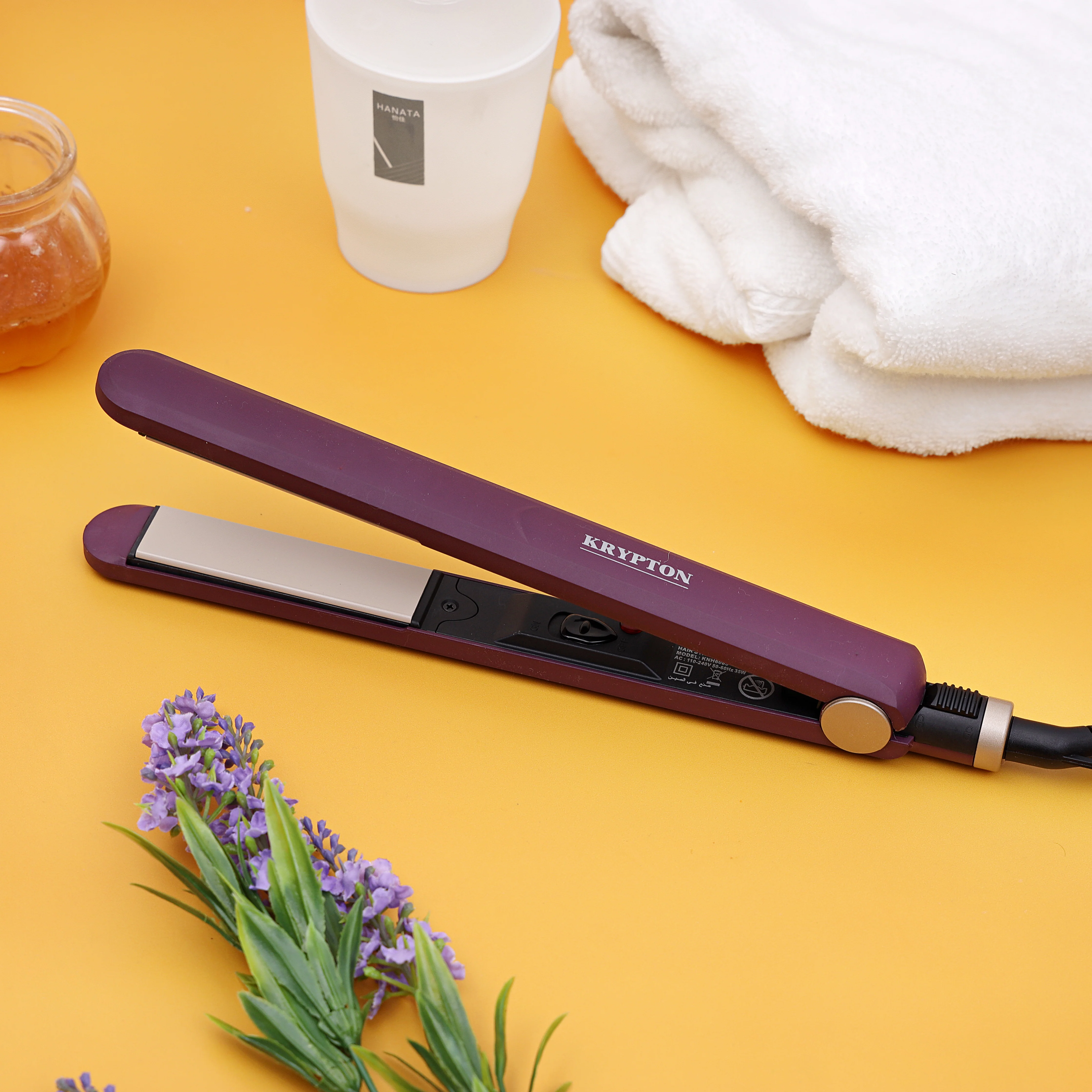 Krypton KNH6085 Hair Straightener with Ceramic Coated Plates| 215°C High Heat Performance, Safety Cut-Off Protection, Fast Heating for Smooth Salon-Style Hair Results - Image 5