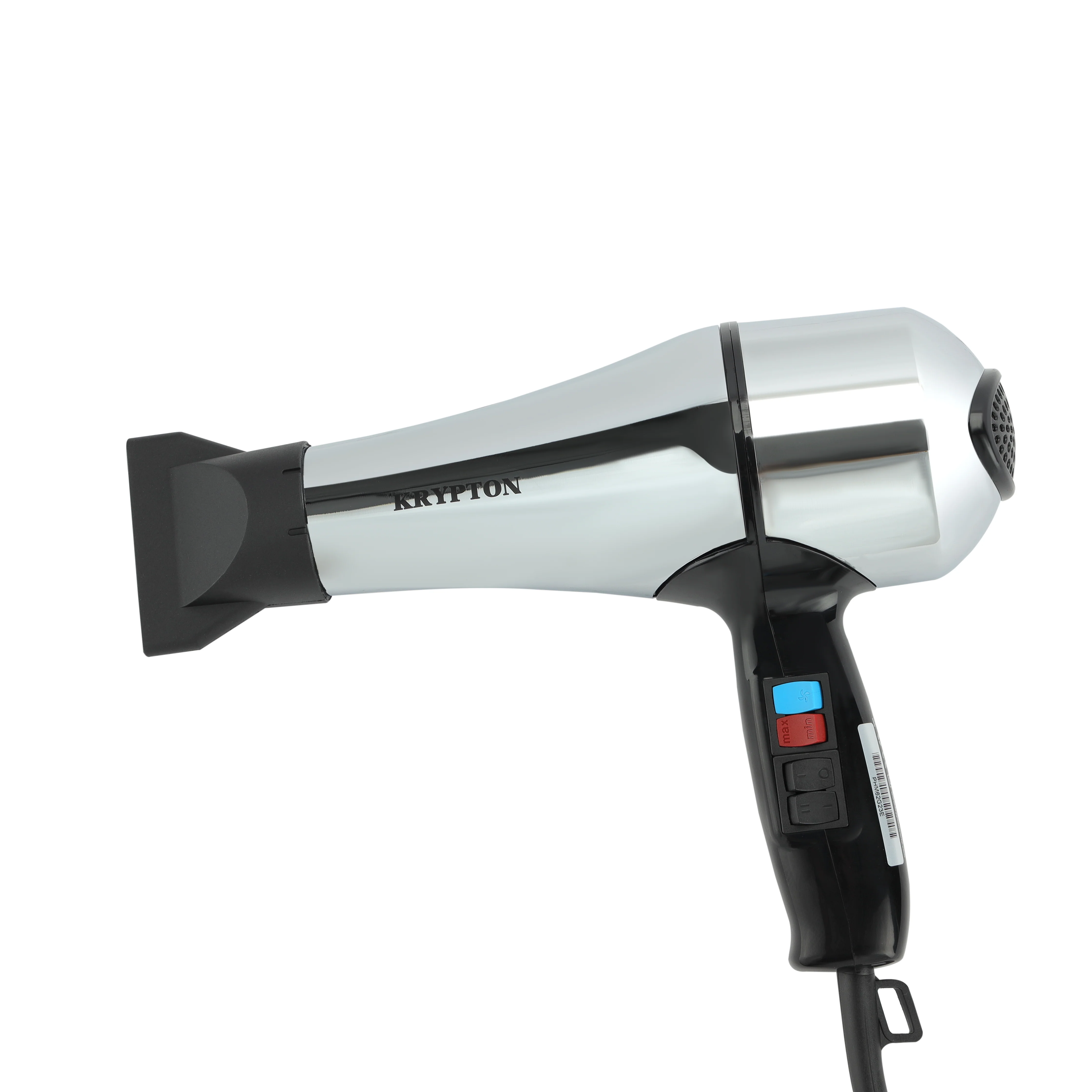 Krypton KNH6562 Professional AC Hair Dryer 2000W | turbo motor delivers fast drying, multiple heat and speed settings, overheat protection, and salon-quality results
