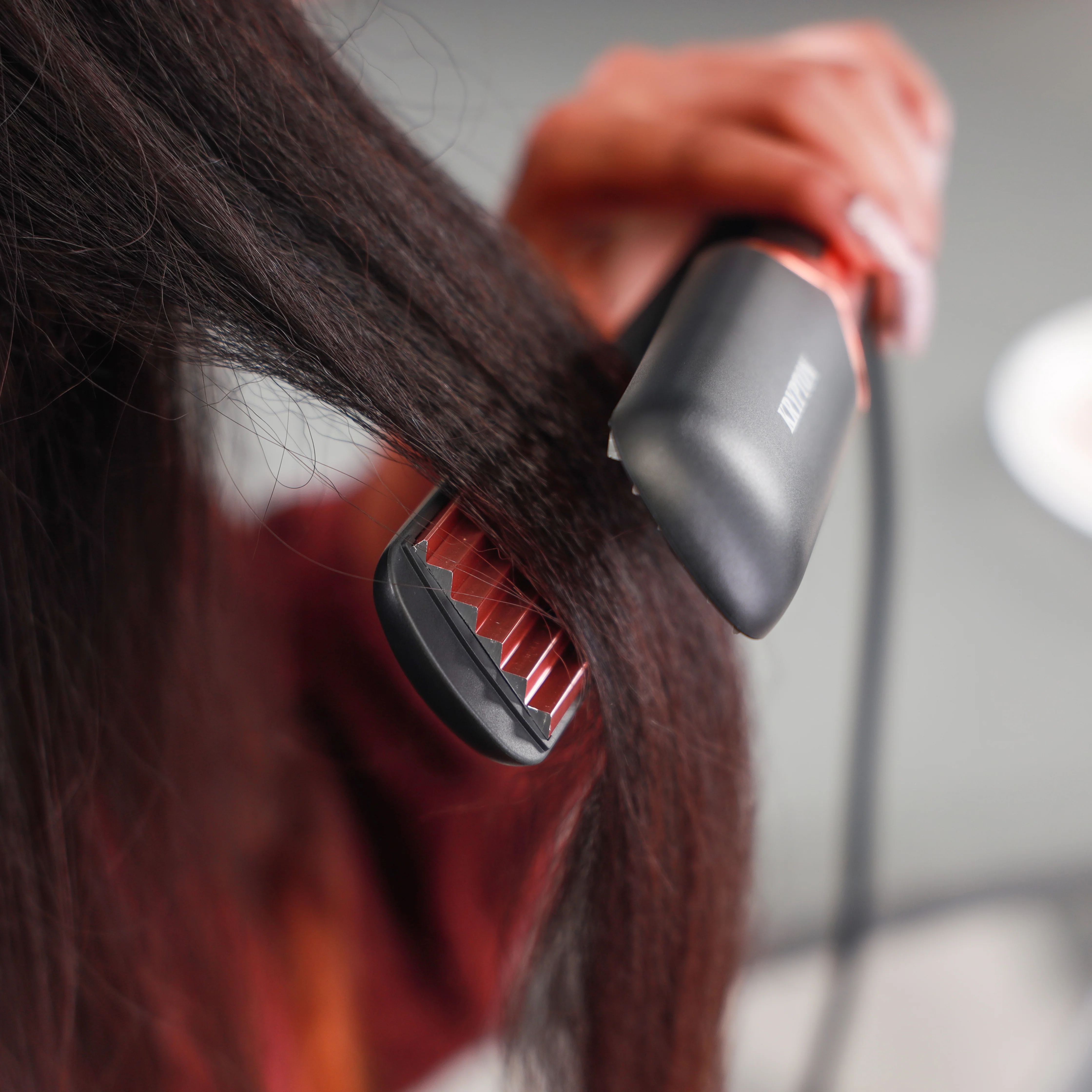 Krypton KNHS6604 Corn Hair Straightener | Ceramic Plates, Fast PTC Heating Technology, Adjustable Temperature Control, Quick Heat-Up, Safe Styling for All Hair Types - Image 5