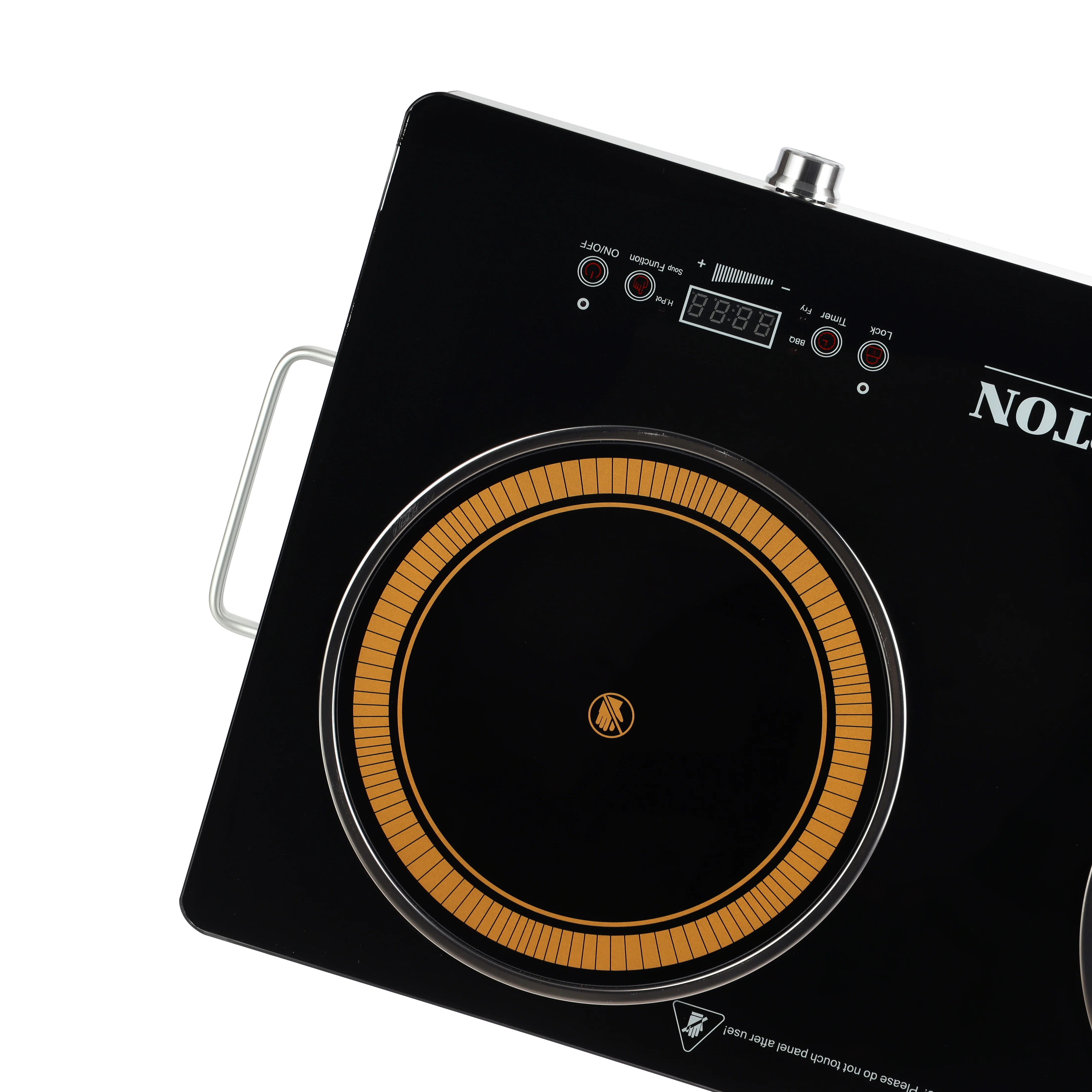 Krypton KNIC6428S Digital Double Infrared Cooker with 3600W power | dual cooking hob, touch & knob control, adjustable timer, LED display, safety protection system - Image 3