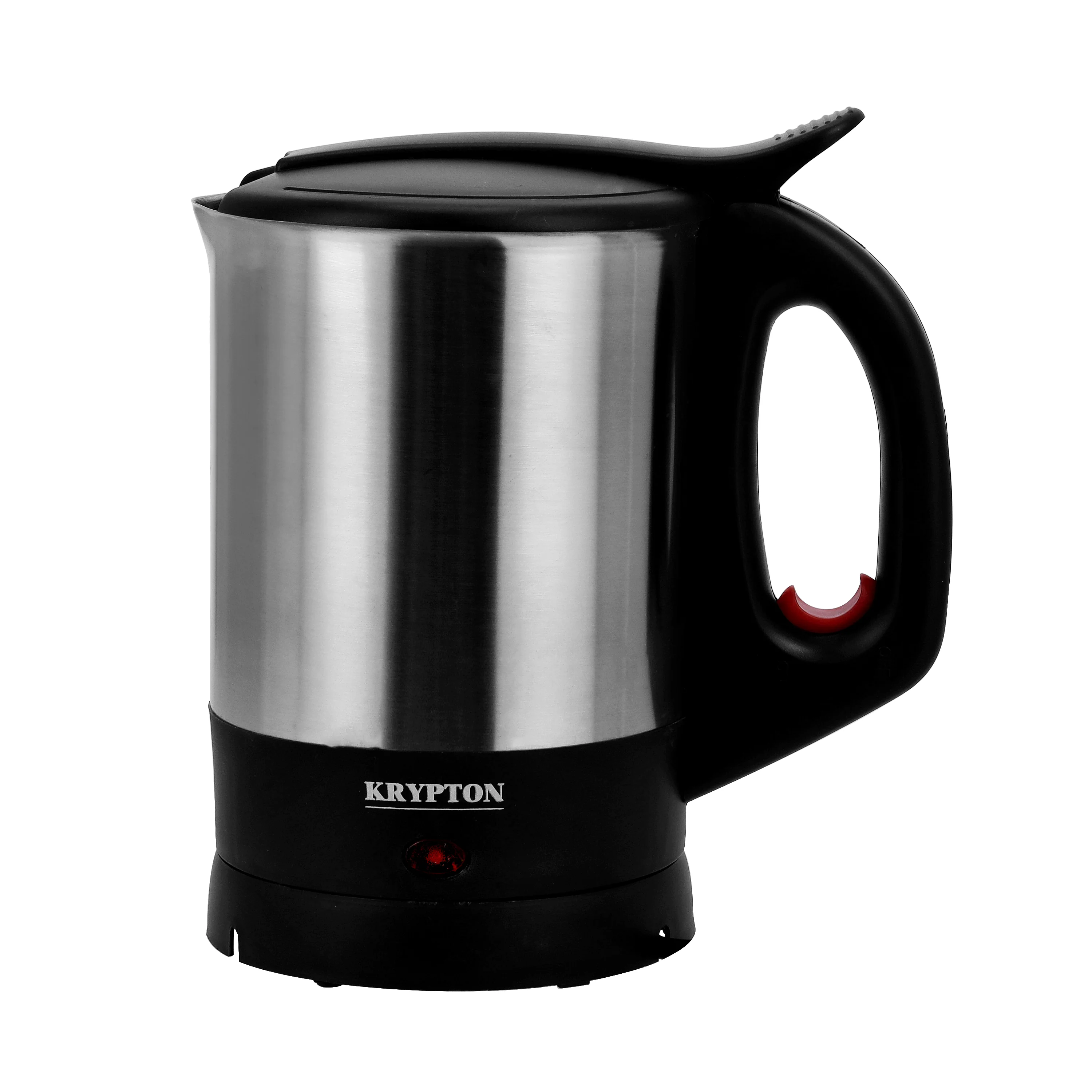 Krypton KNK6326 1.7L stainless steel electric kettle| 2200W fast boil power, concealed heater & auto shut-off| boil-dry protection & durable body for daily use|