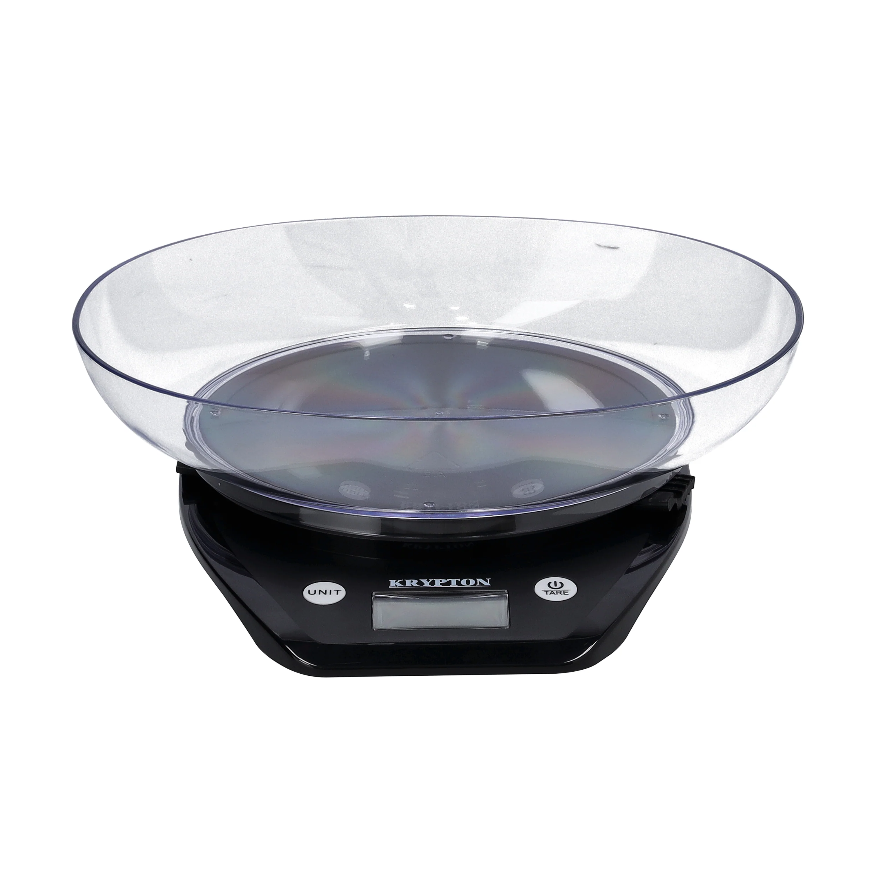 Krypton KNKS5336 Digital Kitchen Scale with 5KG capacity | transparent bowl, high precision sensors, multiple unit measurement for accurate cooking and baking use