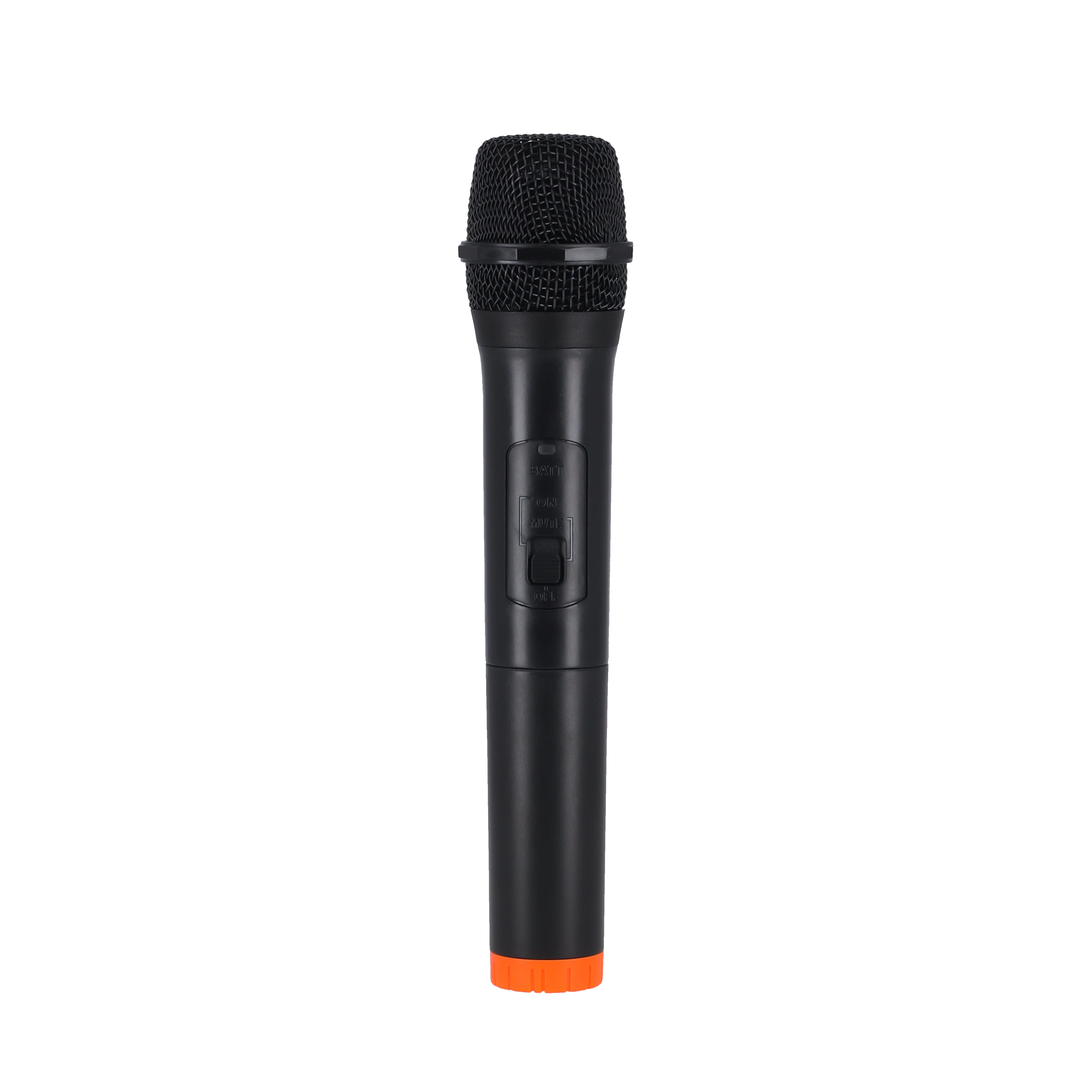 Krypton KNMP6402 Wireless VHF Microphone with Receiver | High Quality Sound System, Low Noise Performance, 10–15m Range, Easy Plug & Play Mic for Karaoke and Events