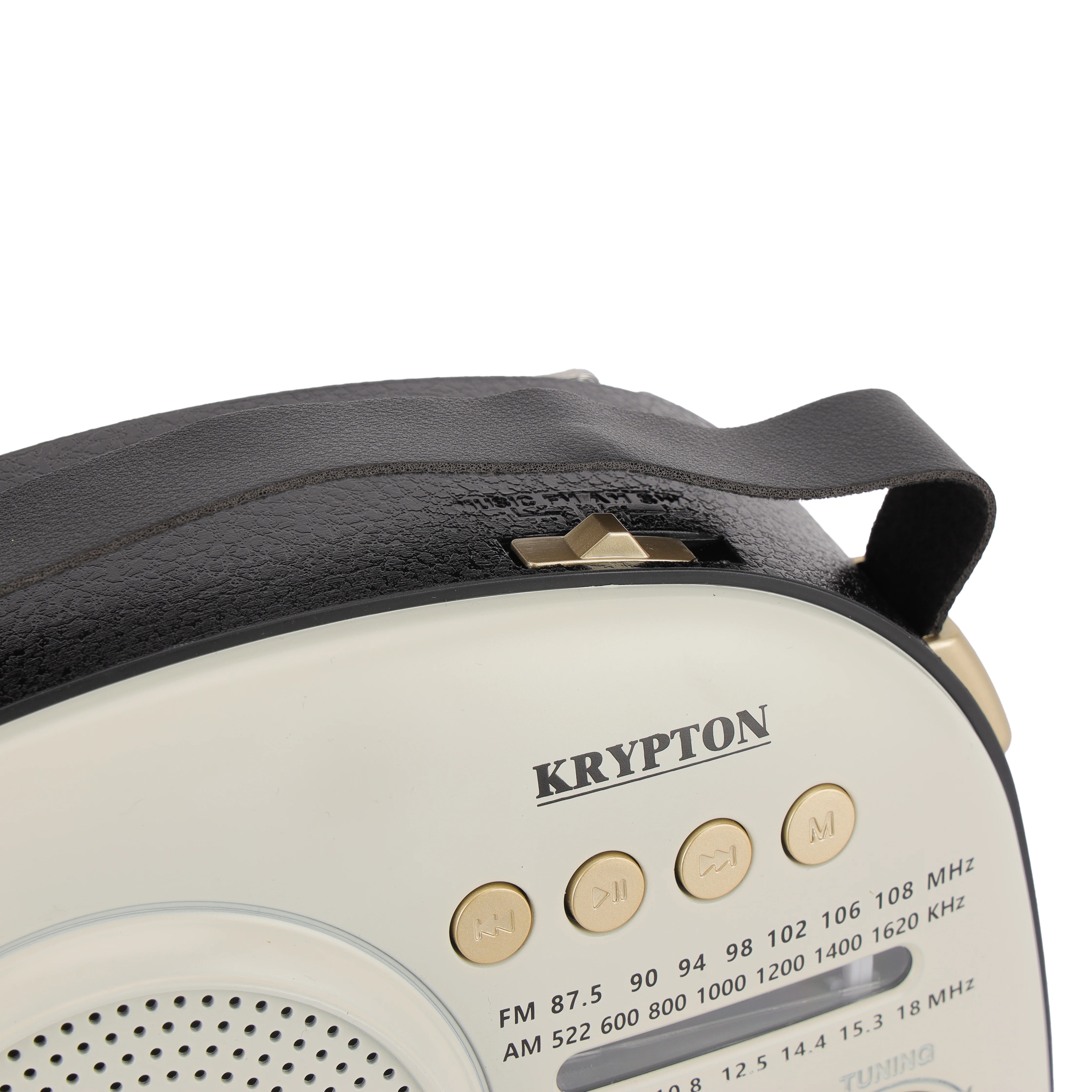 Krypton KNR5368 Rechargeable Bluetooth Radio with FM | USB and TF MP3 playback, built-in battery, portable retro design for home, travel and outdoor for use daily - Image 5
