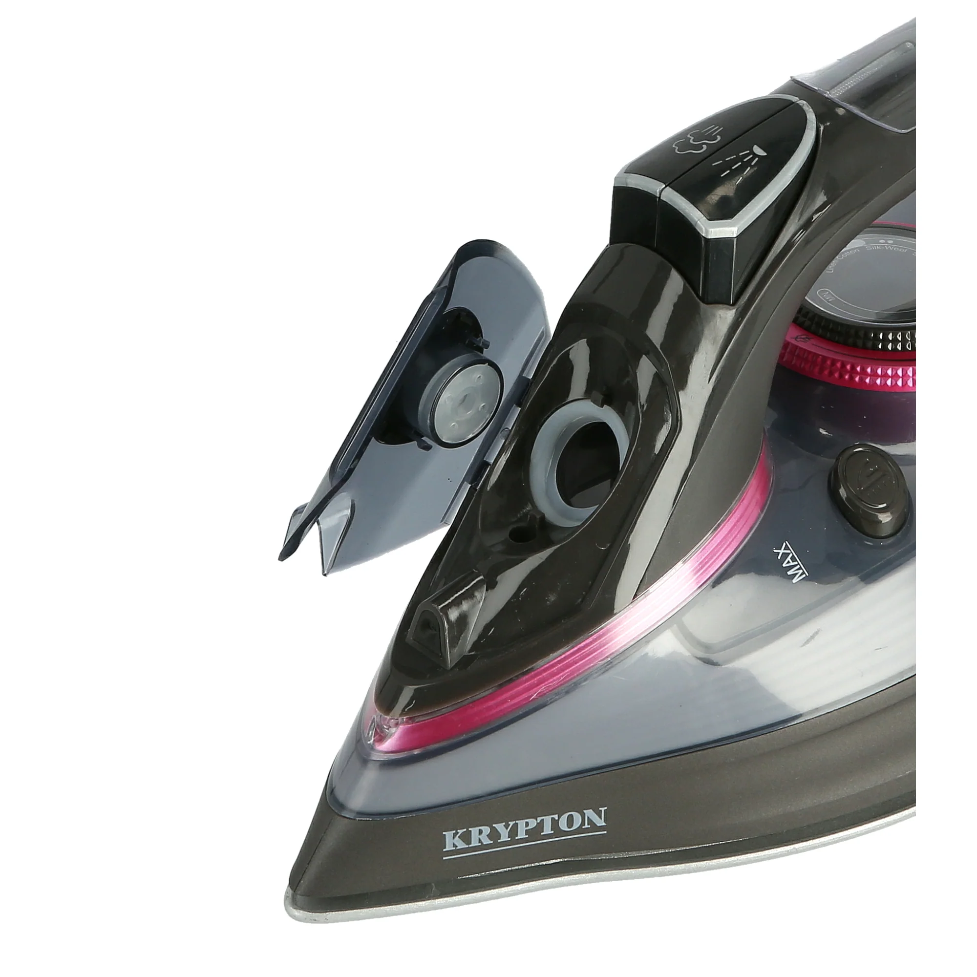 Krypton KNSI6137 Ceramic Steam Iron | powerful wet and dry ironing with a smooth ceramic soleplate, variable steam control, & self-clean function for easy results - Image 5