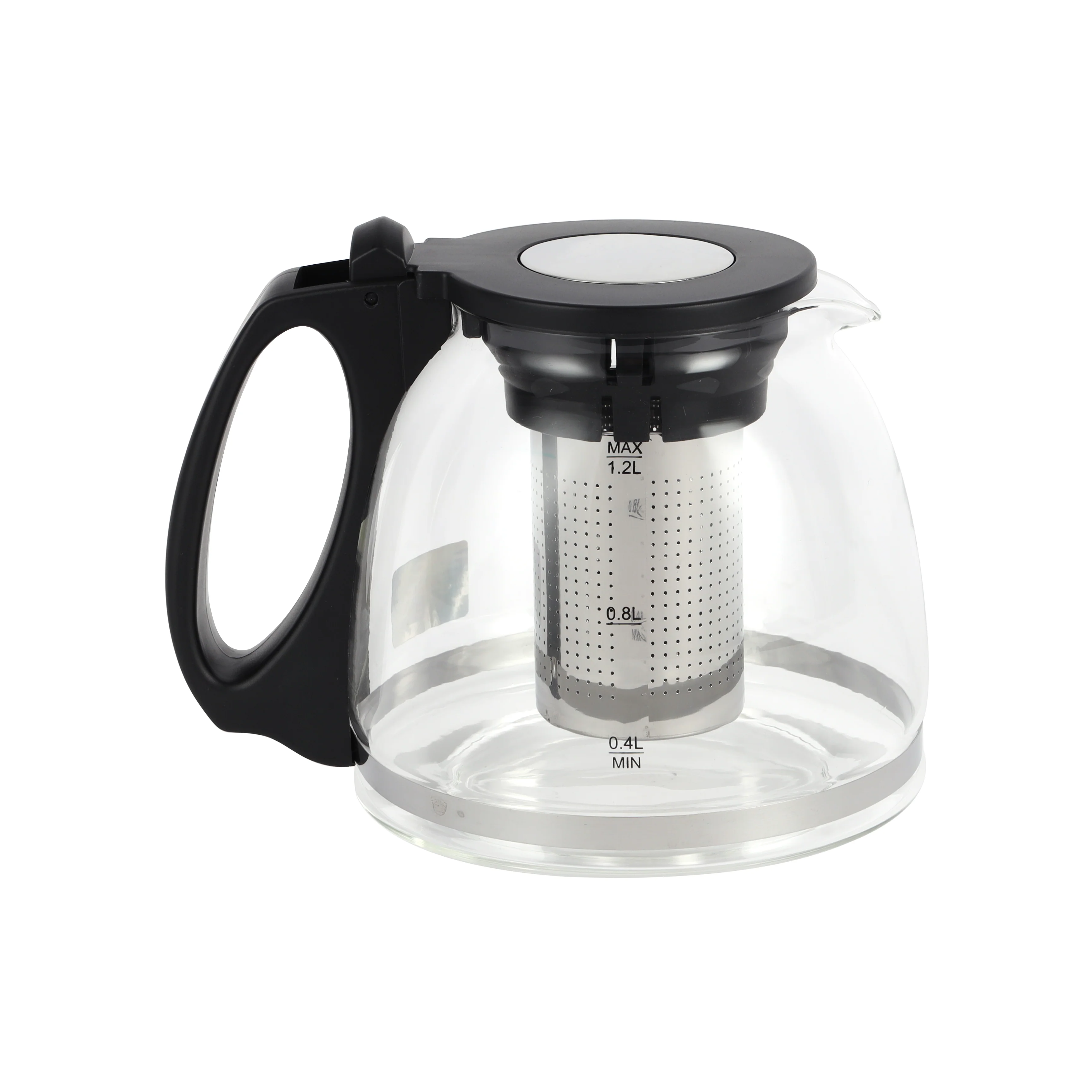 Krypton KNTM6445 Tea Maker 2200W with 1.8L Glass Kettle & 1.2L Keep Warm Jar | Fast Boiling, LED Illumination and Auto Shut-Off Safety for Convenient Tea Preparation - Image 3