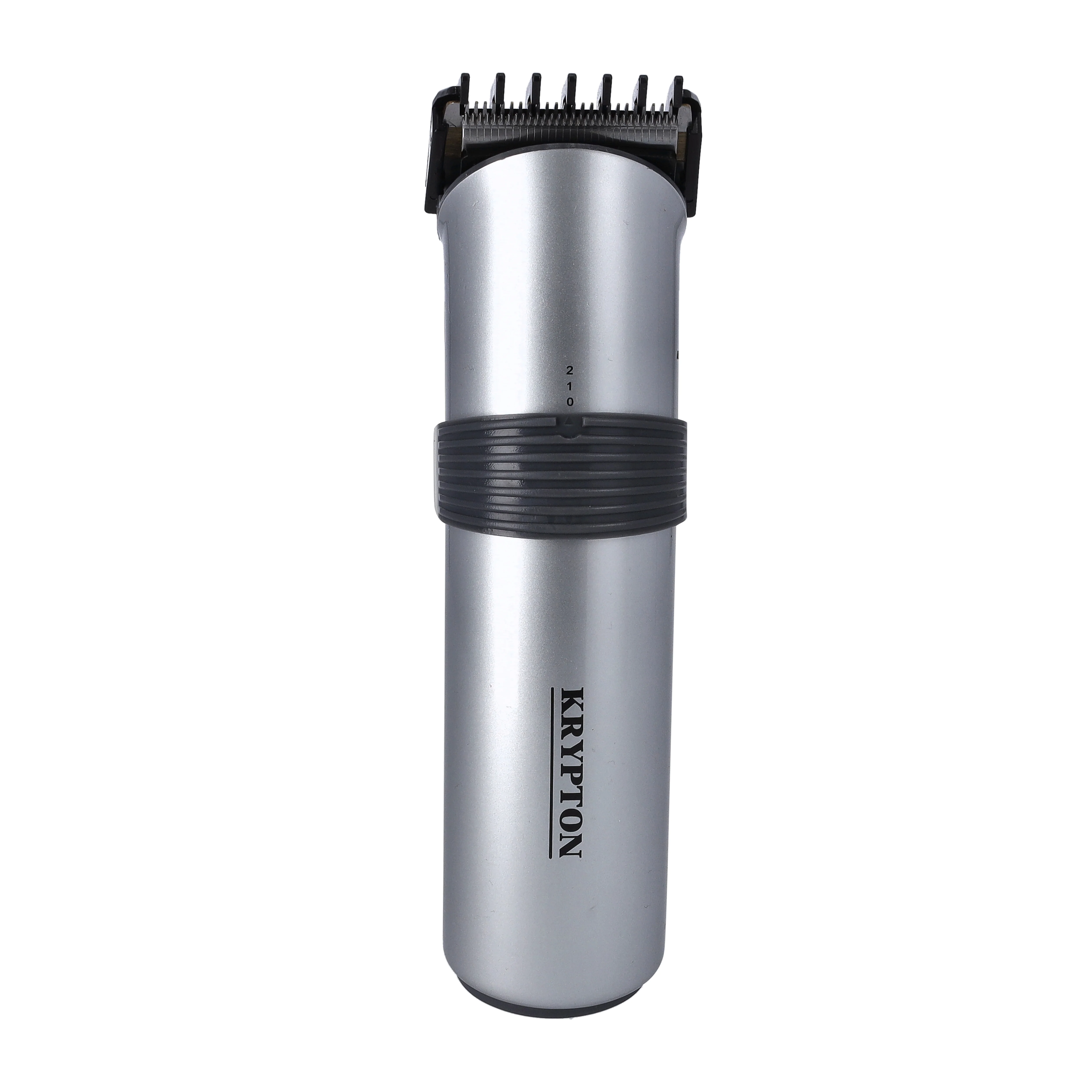 Krypton KNTR5298 Rechargeable Trimmer| sharp blade, multiple comb attachments and low noise operation| 45 min runtime for precise, easy and smooth grooming use|