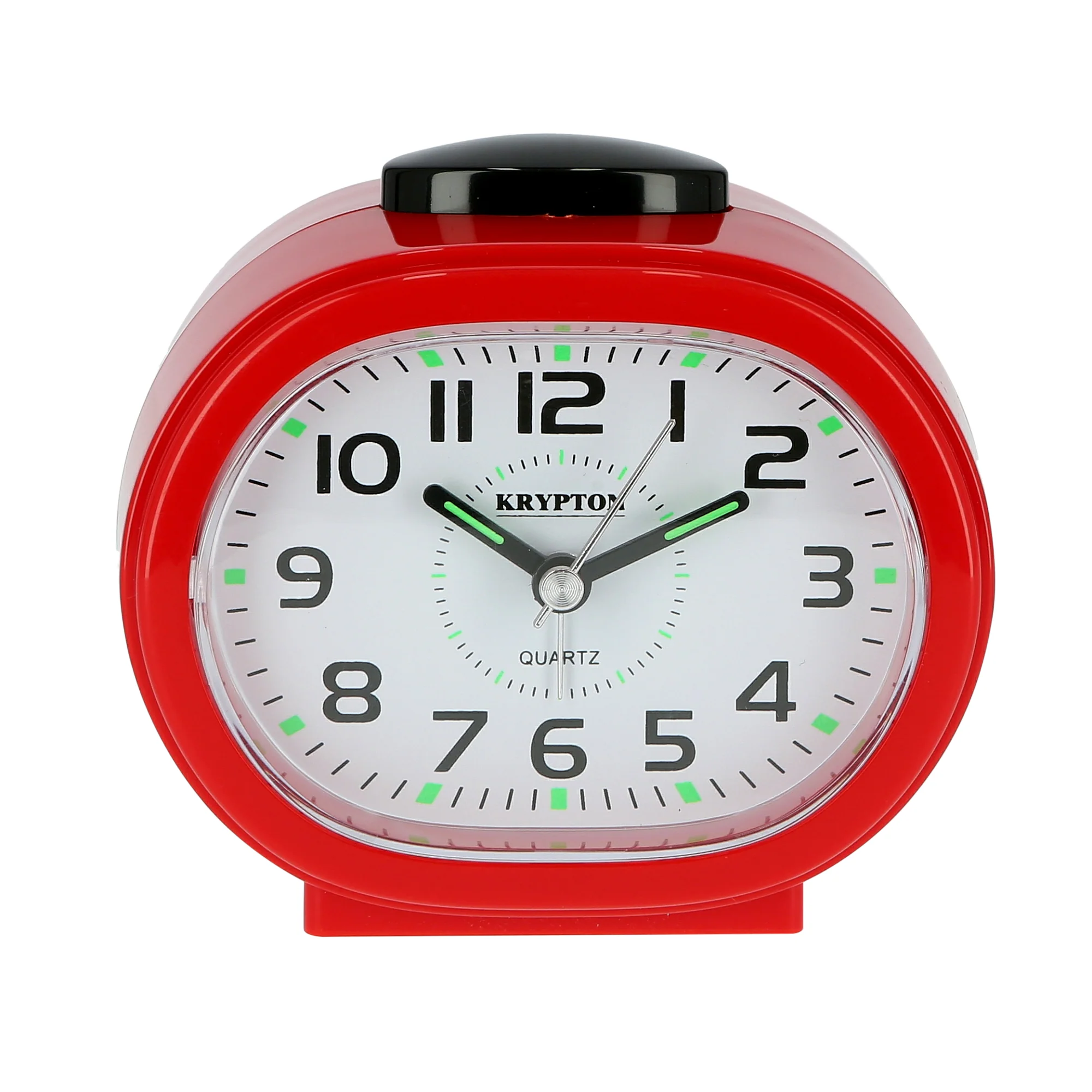 Krypton KNWC6118 Bell Alarm Clock| loud twin bell alarm & luminous hands for night viewing| clear dial, battery operated & stylish compact design for daily use|