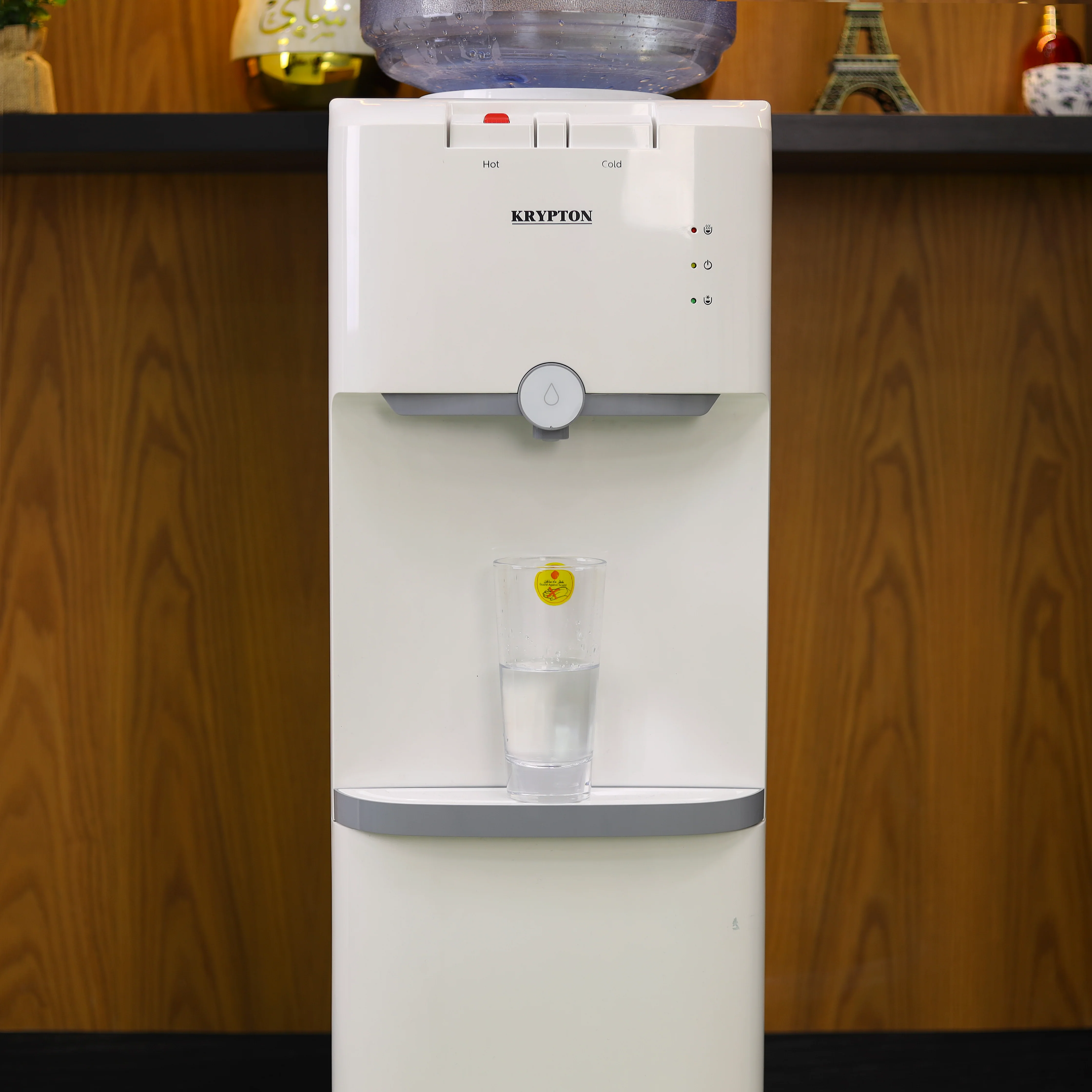 Krypton KNWD5287 Water Dispenser| hot & cold taps & stainless steel tank| fast cooling compressor, low noise operation, & energy-saving design for home, office| - Image 4