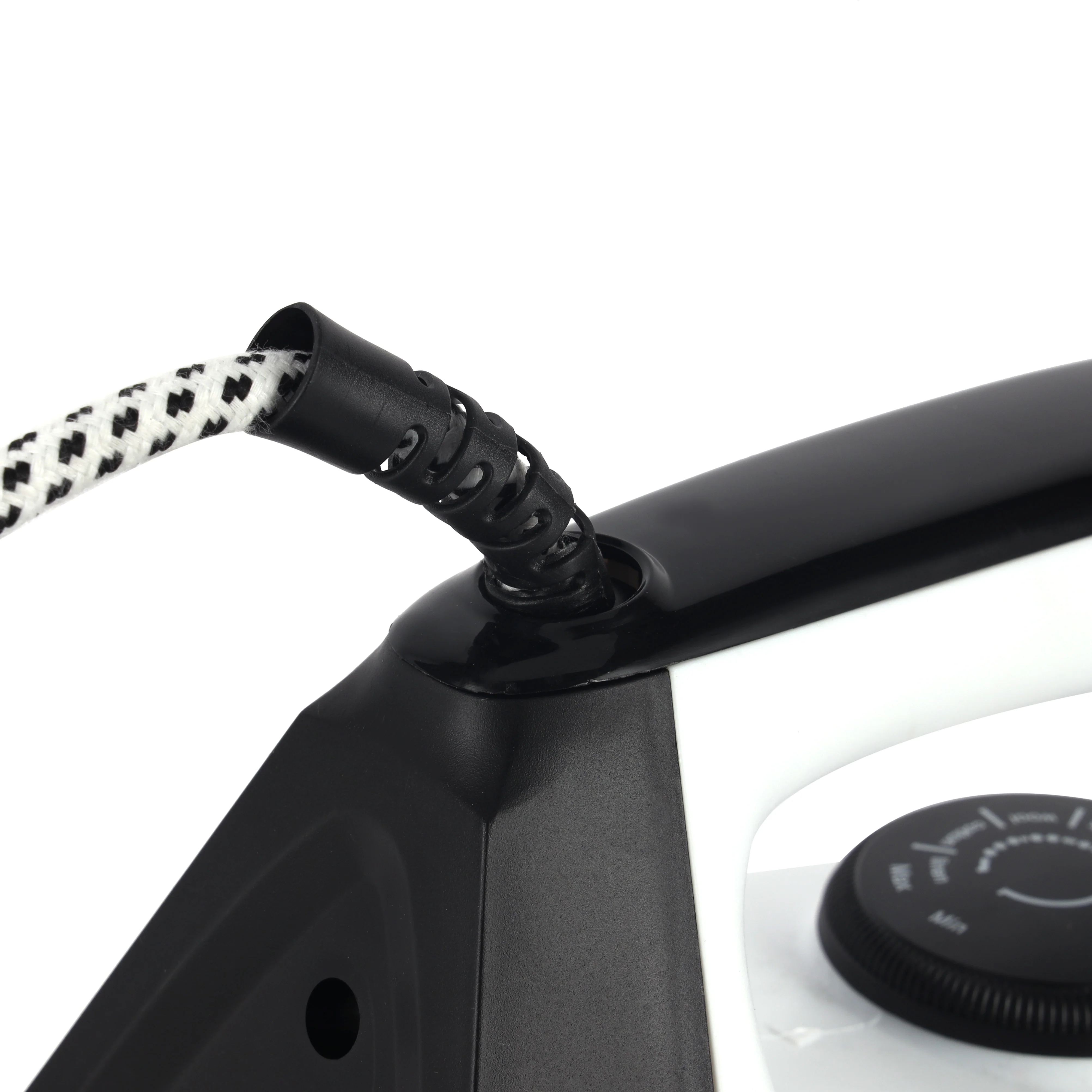 Olsenmark Heavy Duty Dry Iron- OMDI1716/ Ironing Machine with Ceramic Coating Soleplate, Adjustable Temperature Setting, Suitable for All Kinds of Fabric/ Equipped with Safety Features and Pilot Lamp/ 2 Years Warranty, White and Black - Image 5