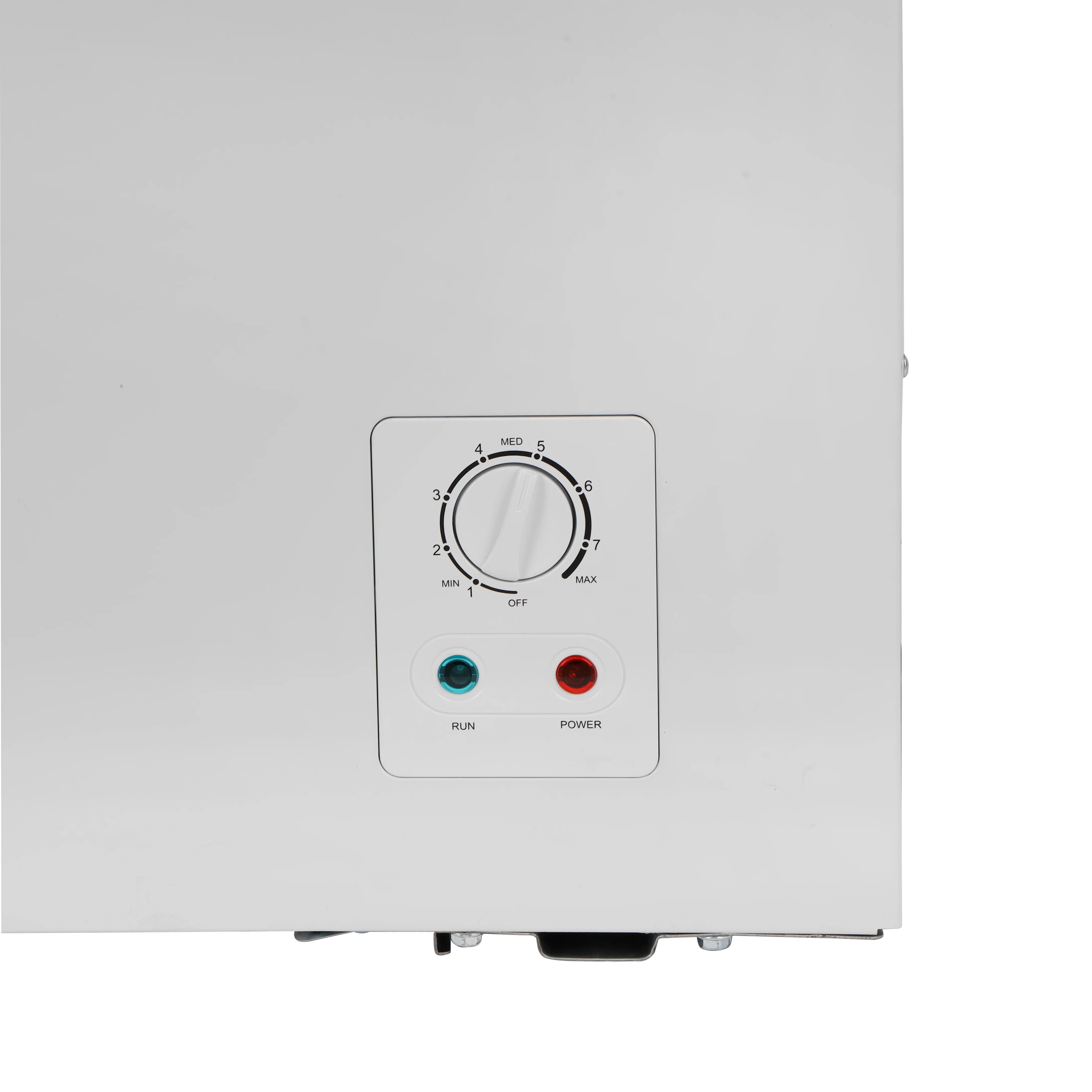 Olsenmark OMCF5003 Chest Freezer| lock & key with adjustable thermostat & spacious storage| durable build, efficient cooling, reliable food preservation at home or shop| - Image 3