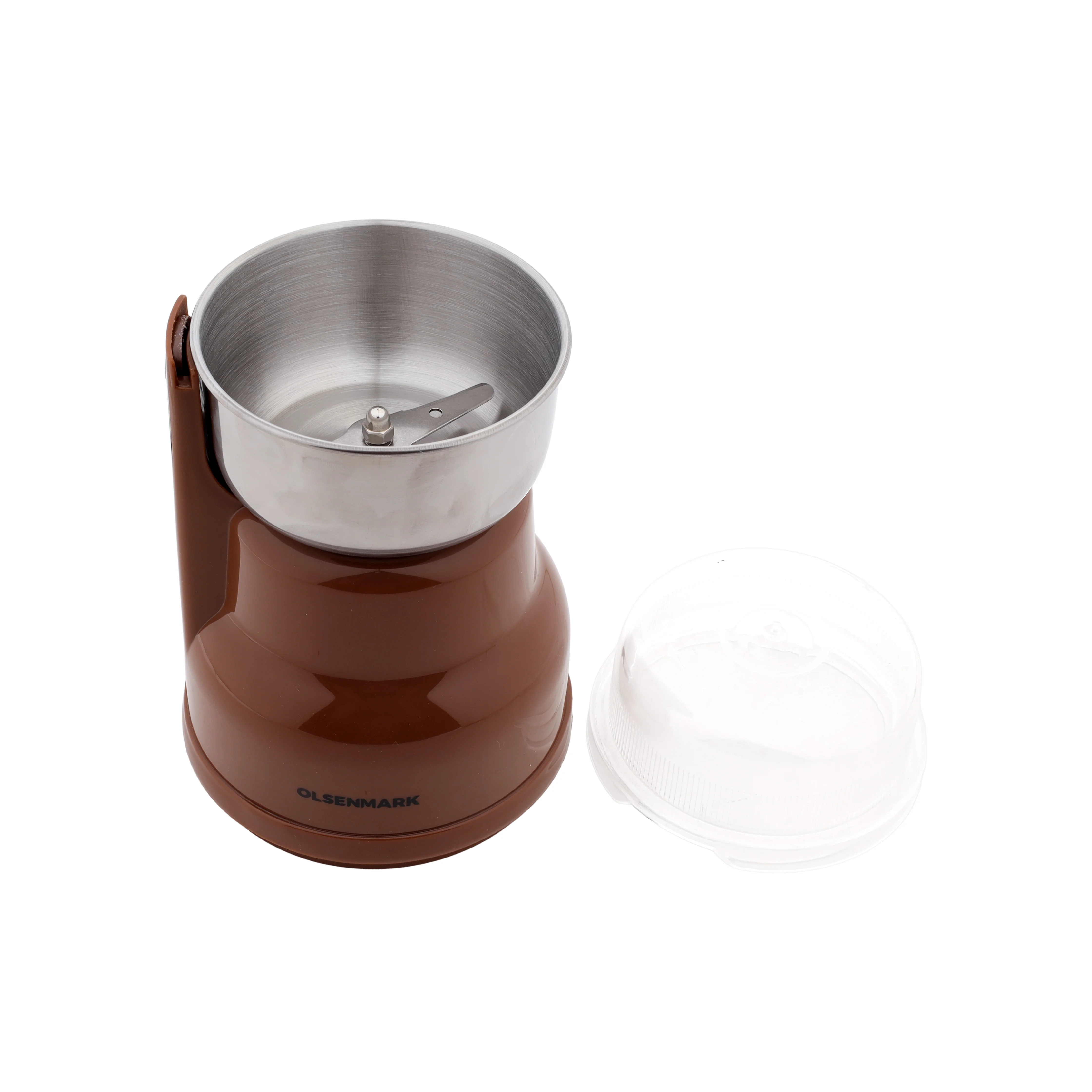 Olsenmark OMCG2389 Coffee Grinder| 200W motor, 600g capacity, stainless-steel blade & bowl| pulse control, transparent lid & efficient grinding for coffee beans & spices| - Image 2