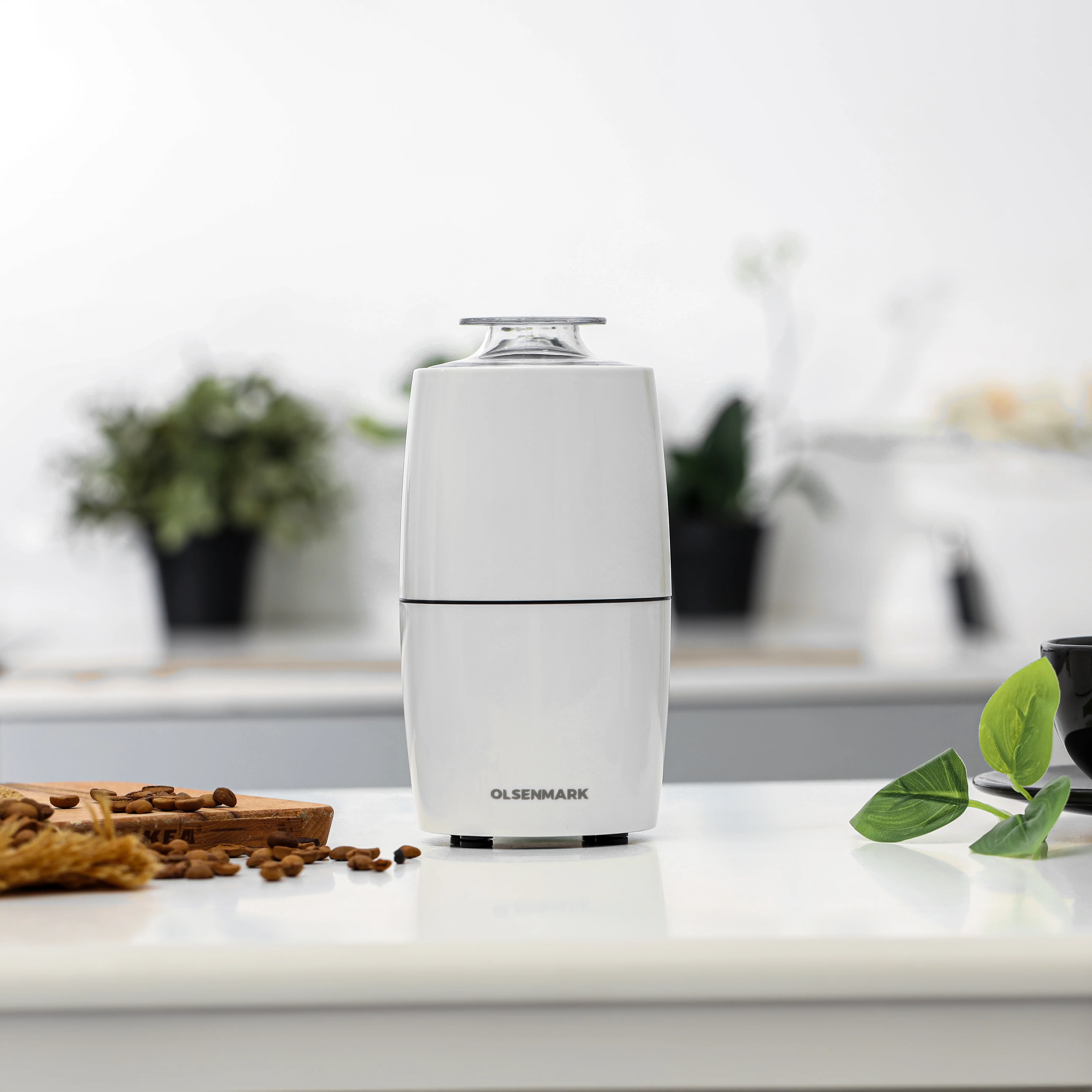 Olsenmark OMCG7023 Coffee Grinder 150W| 60g capacity with one touch press button control| compact design and efficient grinding for coffee beans, spices and dry items| - Image 5