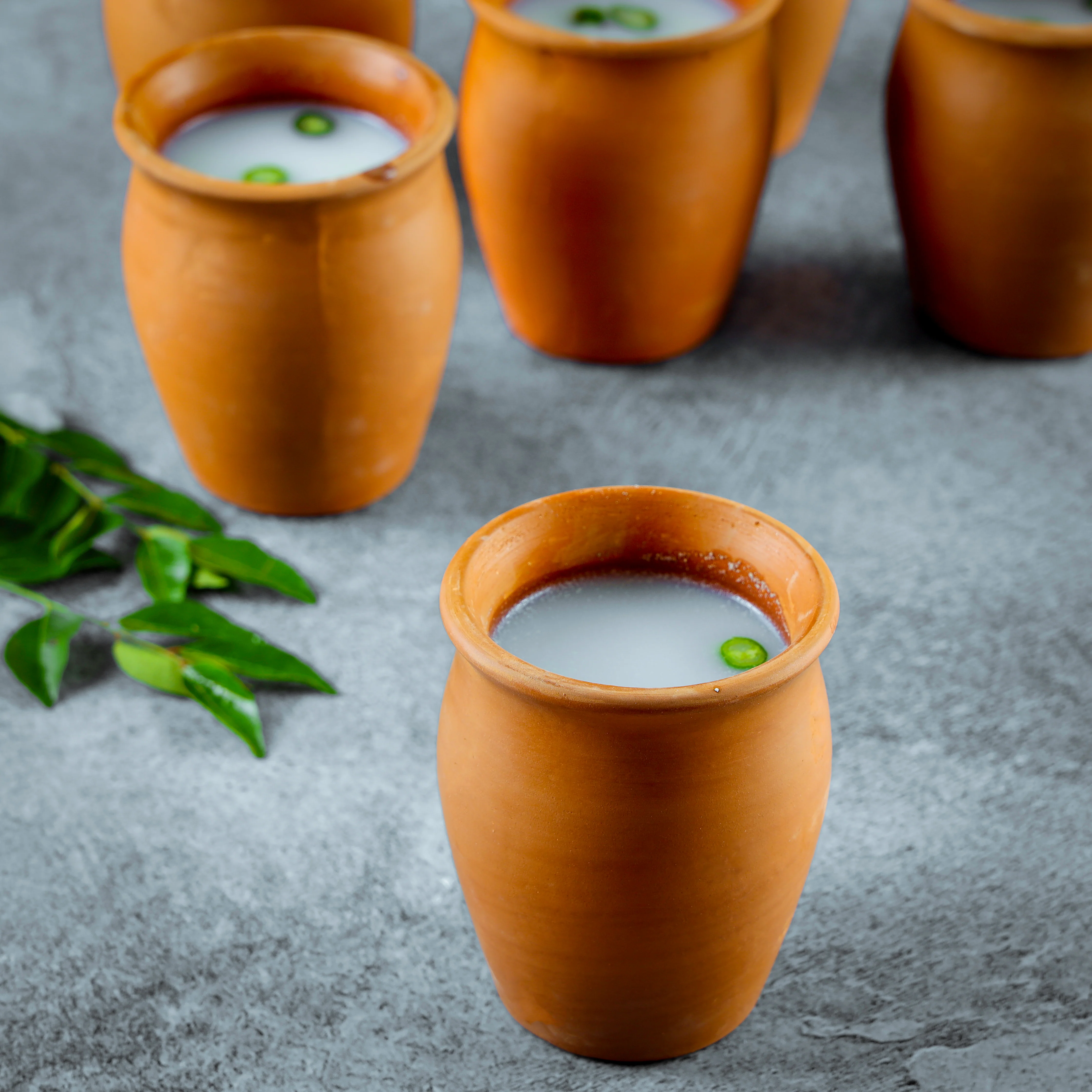 Olsenmark OMCP6022 Clay Kulhad Set 6pcs 250ML| eco-friendly traditional cups made from natural clay| authentic taste, natural cooling effect, ideal for tea and beverages| - Image 4