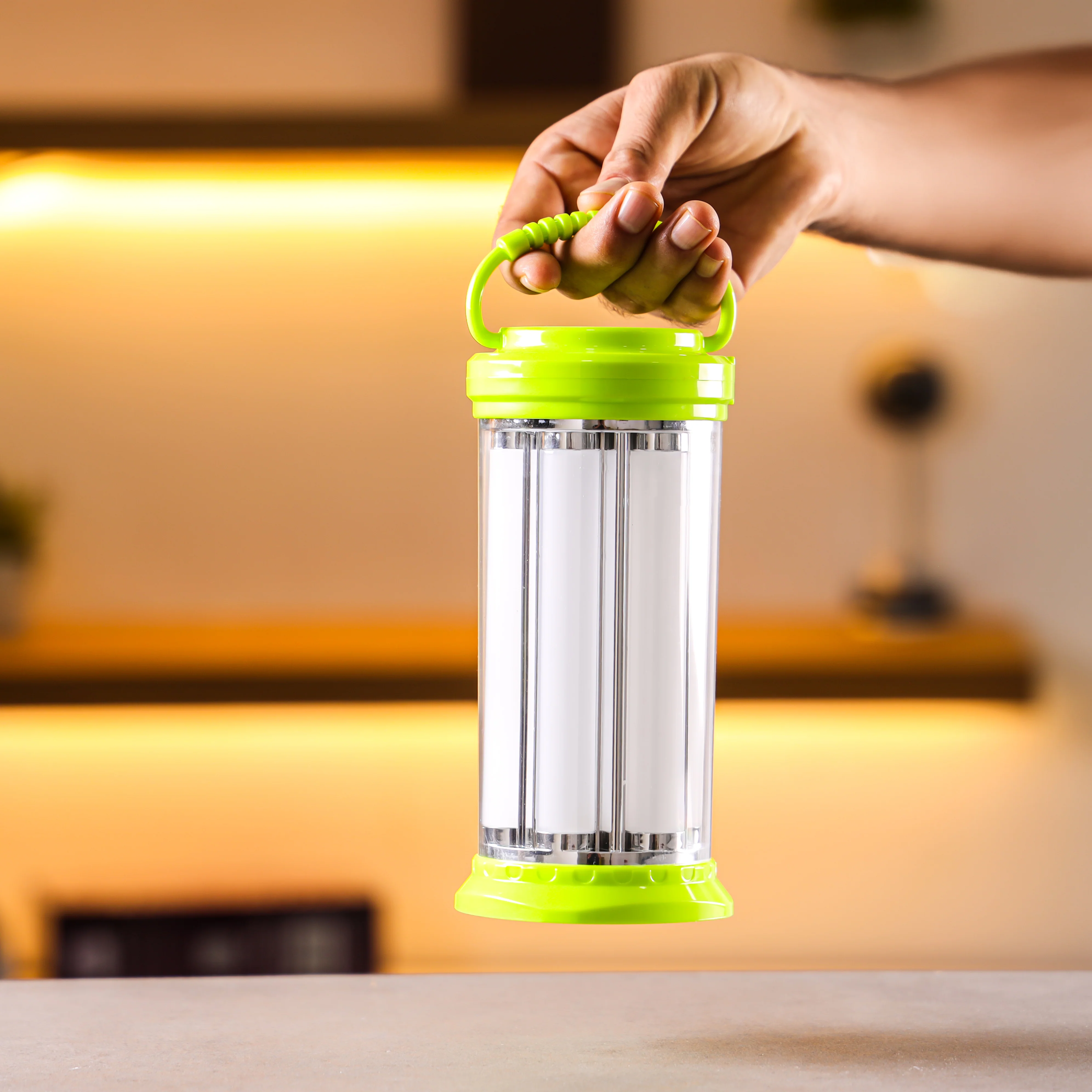 Olsenmark OME2654 Rechargeable LED Lantern| 78 high-power LEDs, up to 15 hours backup & rechargeable battery| full charge indicator, ideal for camping, emergencies| - Image 3