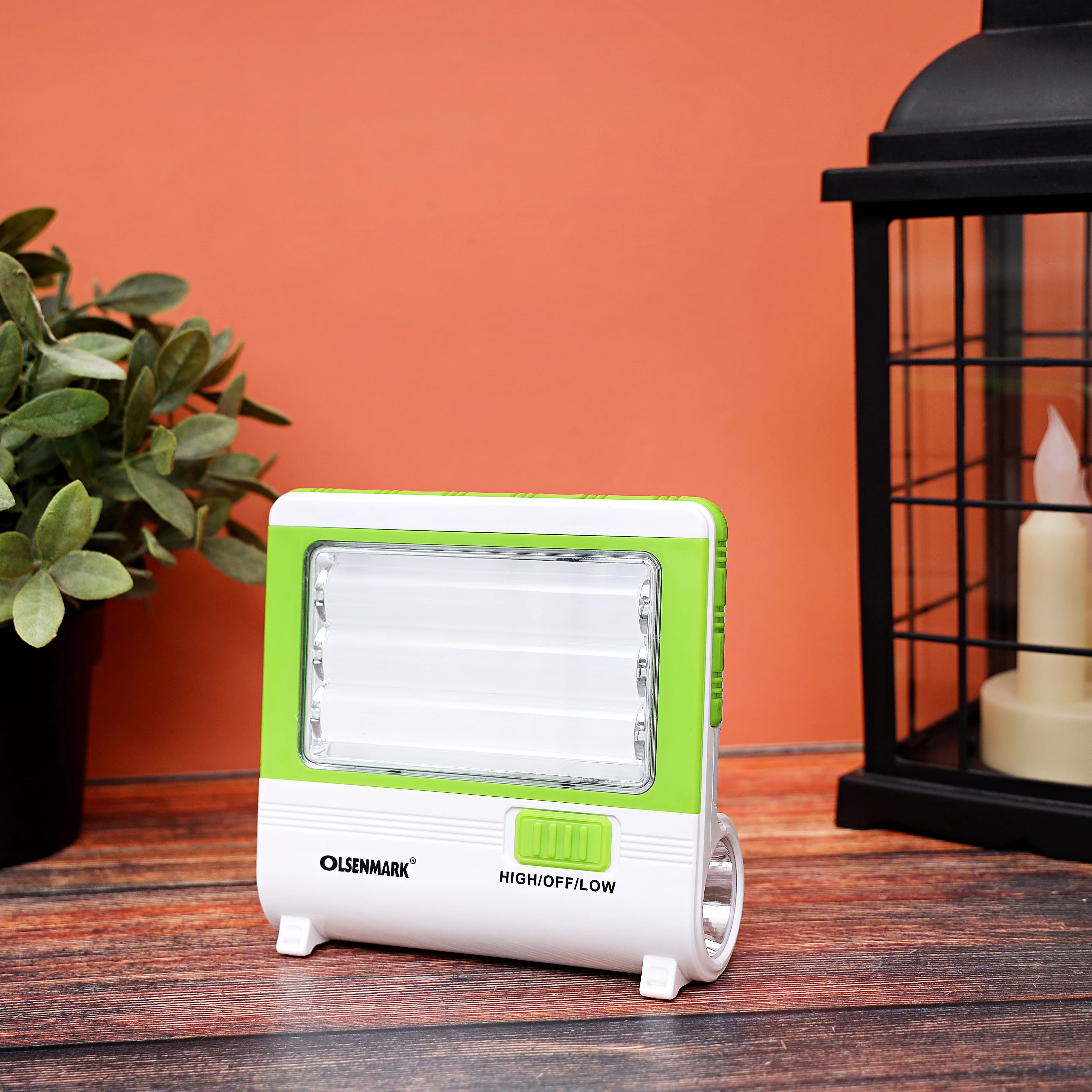 Olsenmark OME2729 LED Emergency Light| 27 SMD LEDs delivers high brightness & long life performance| multiple lighting, energy efficiency, reliable backup for home use| - Image 2