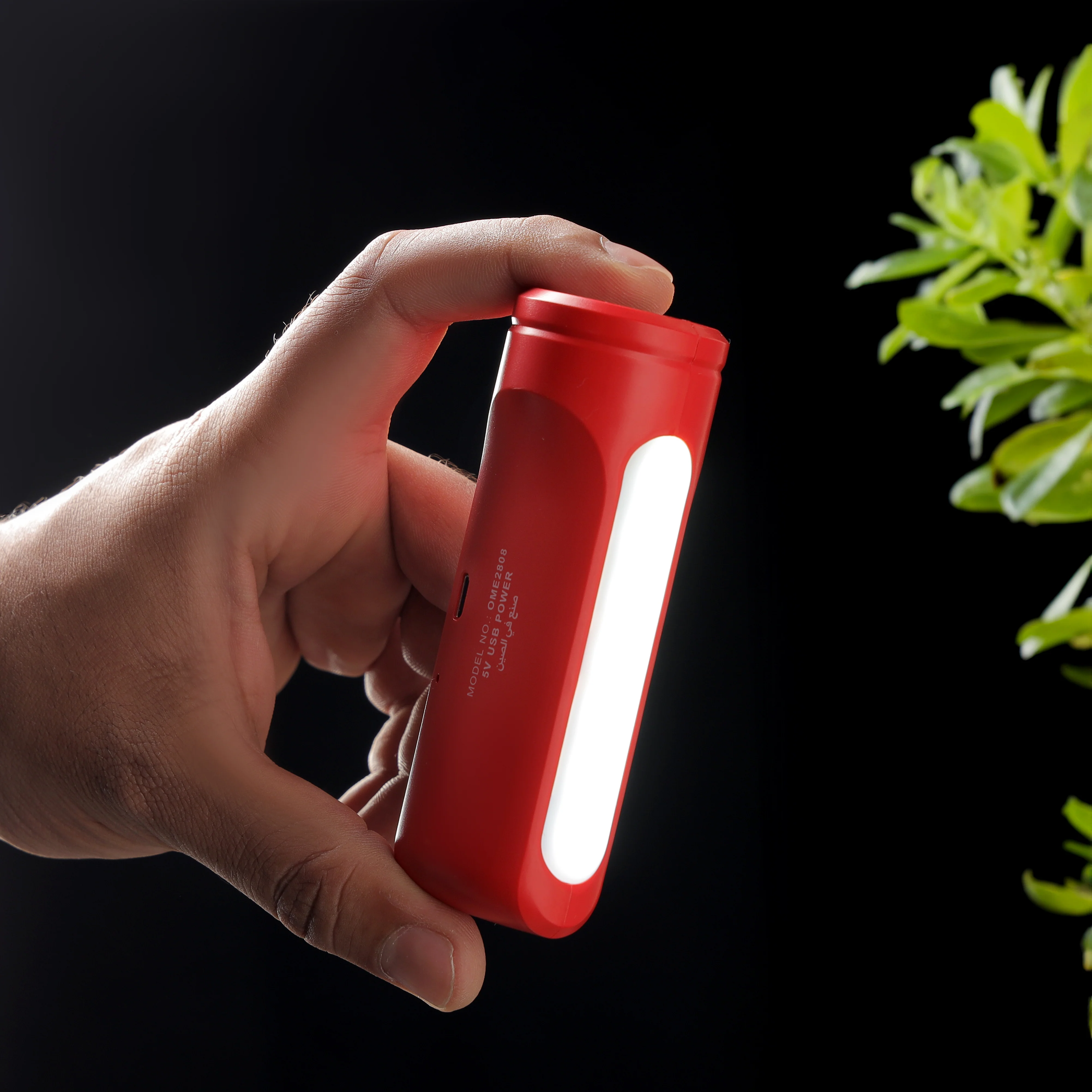 Olsenmark OME2808 rechargeable LED torch & light| 1200mAh lithium battery, 5W LED & 1W torch| dual modes, 6–8 hours charge time, portable design for home and outdoor use| - Image 2