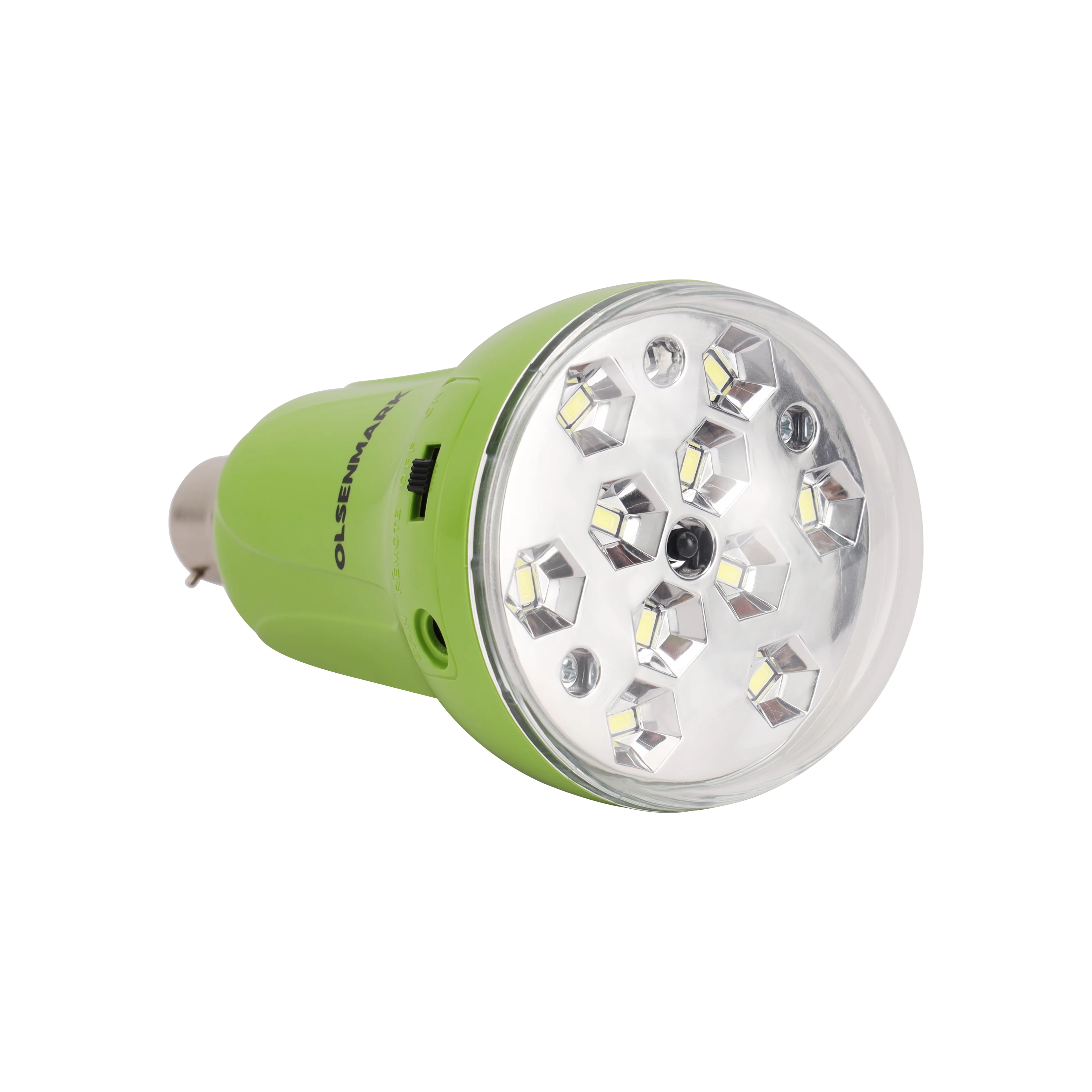 Olsenmark OMESL2796 Rechargeable Remote Bulb| 5W LED light & remote control, B22 base| solar socket support, 3.7V 2400mAh battery, 4-hour backup & 5–6 hour charging time| - Image 4