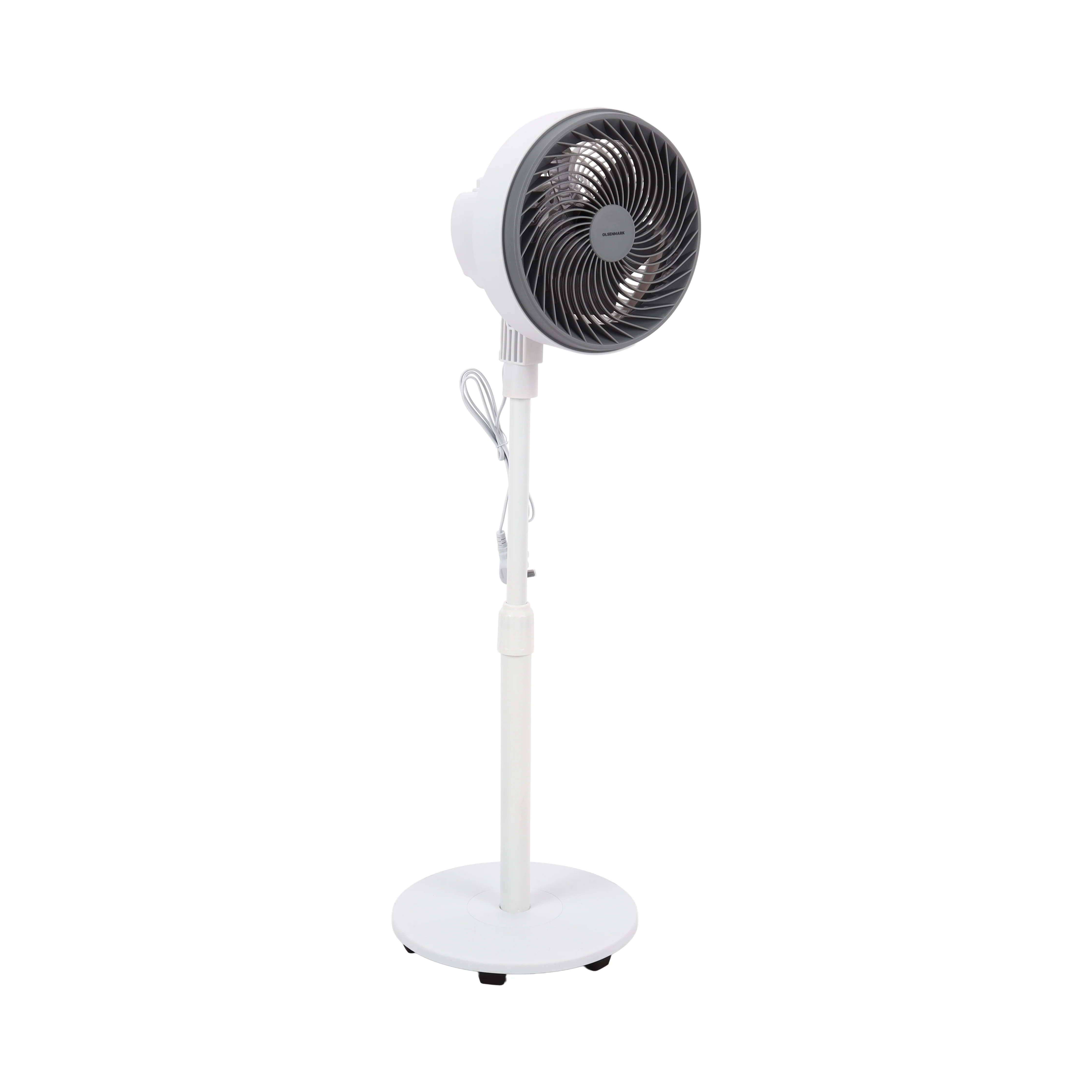 Olsenmark OMF1800 10" Stand Fan| 3D Air Flow Technology with 5 Leaf Blade & 90W High Speed Motor| Silent Operation, Wide Angle Cooling Fan for Home, Bedroom, Office Use| - Image 2