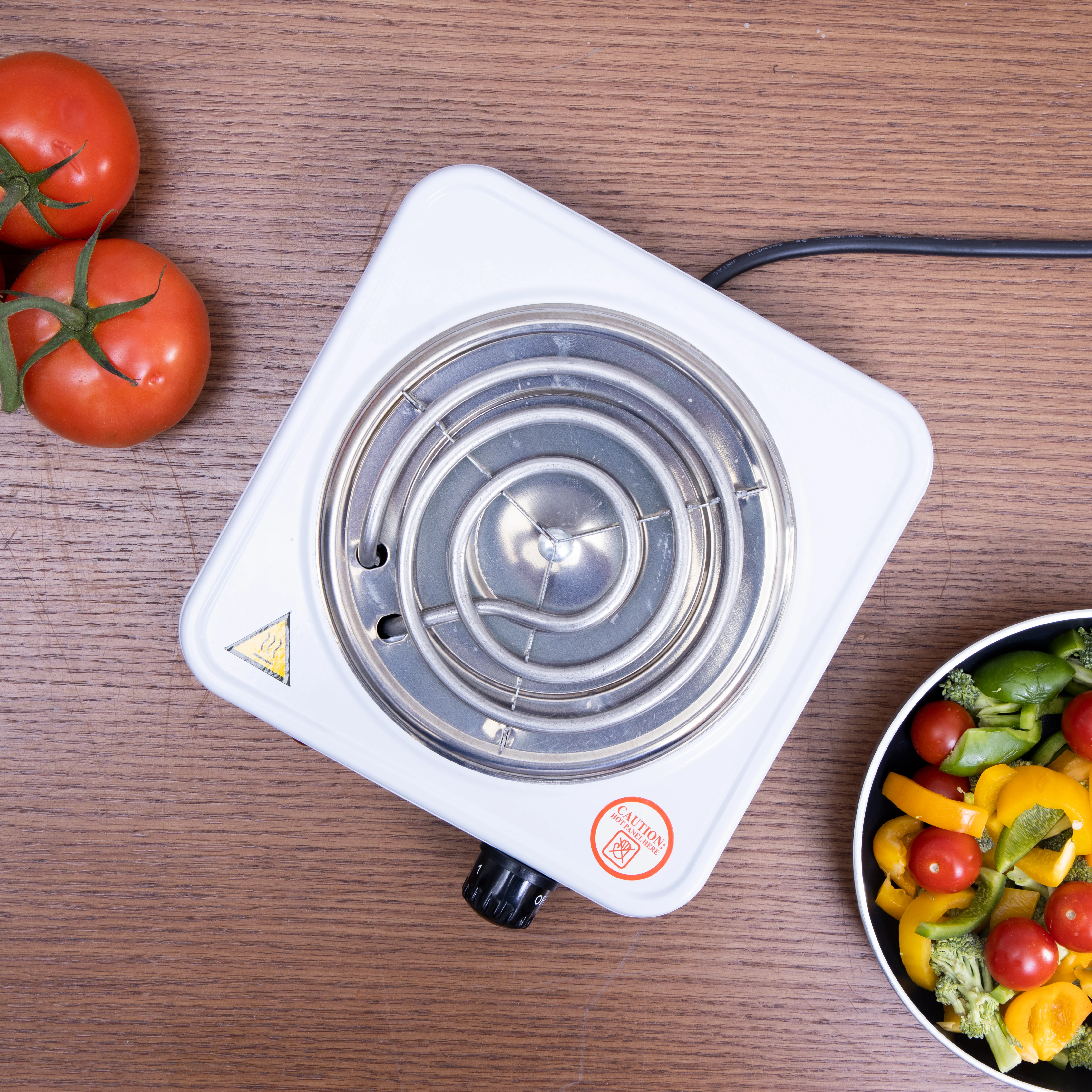 Olsenmark OMHP2201N Single Hot Plate 1000W | quick heating with adjustable temperature control| overheating protection, ideal for cooking, boiling and warming | - Image 4