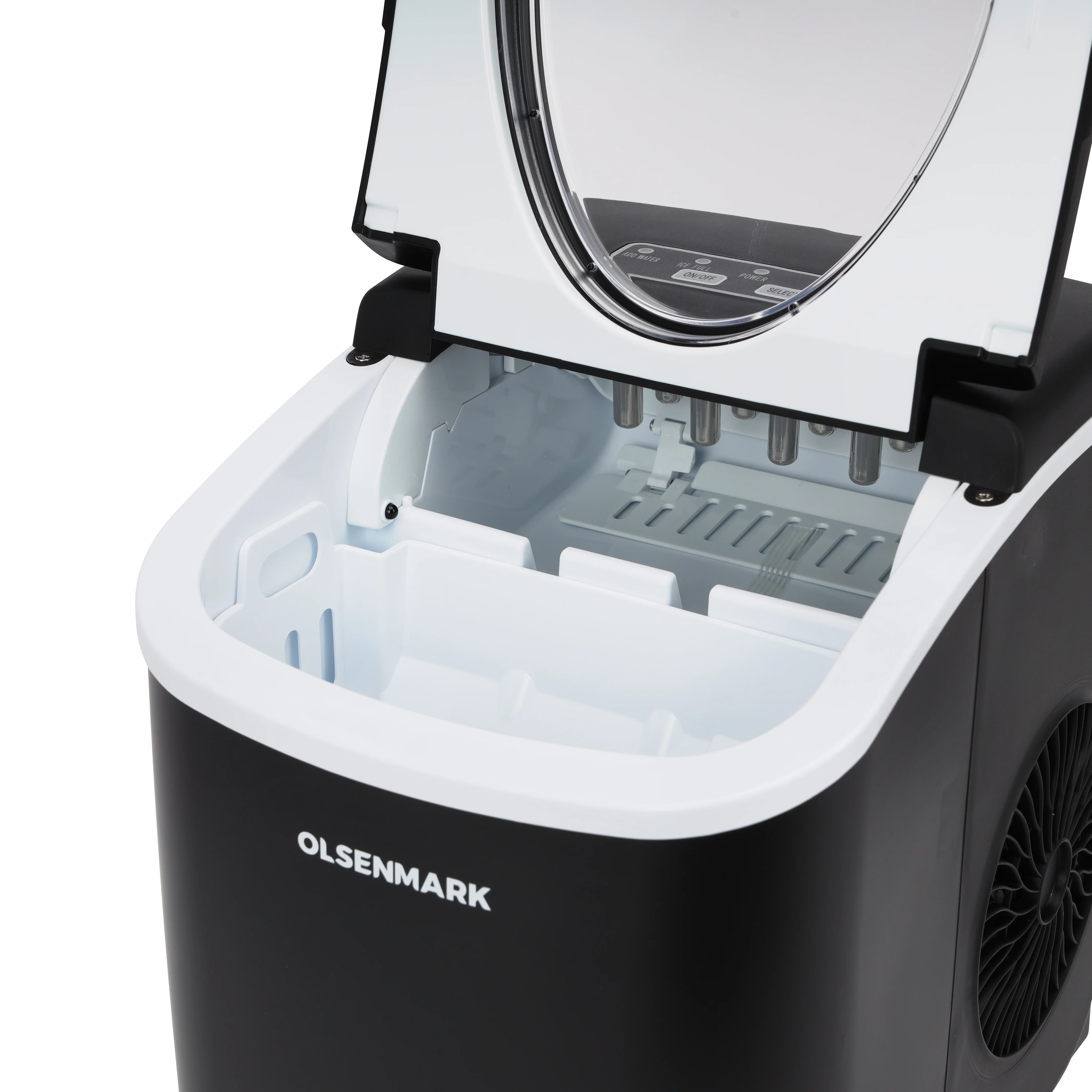 Olsenmark OMIM2496LR Ice Maker- 450W| Bullet Ice Cube Machine with Ice Basket & Scoop| Fast Ice Production, Low Noise Operation, Intelligent Control, Easy Clean Design| - Image 3