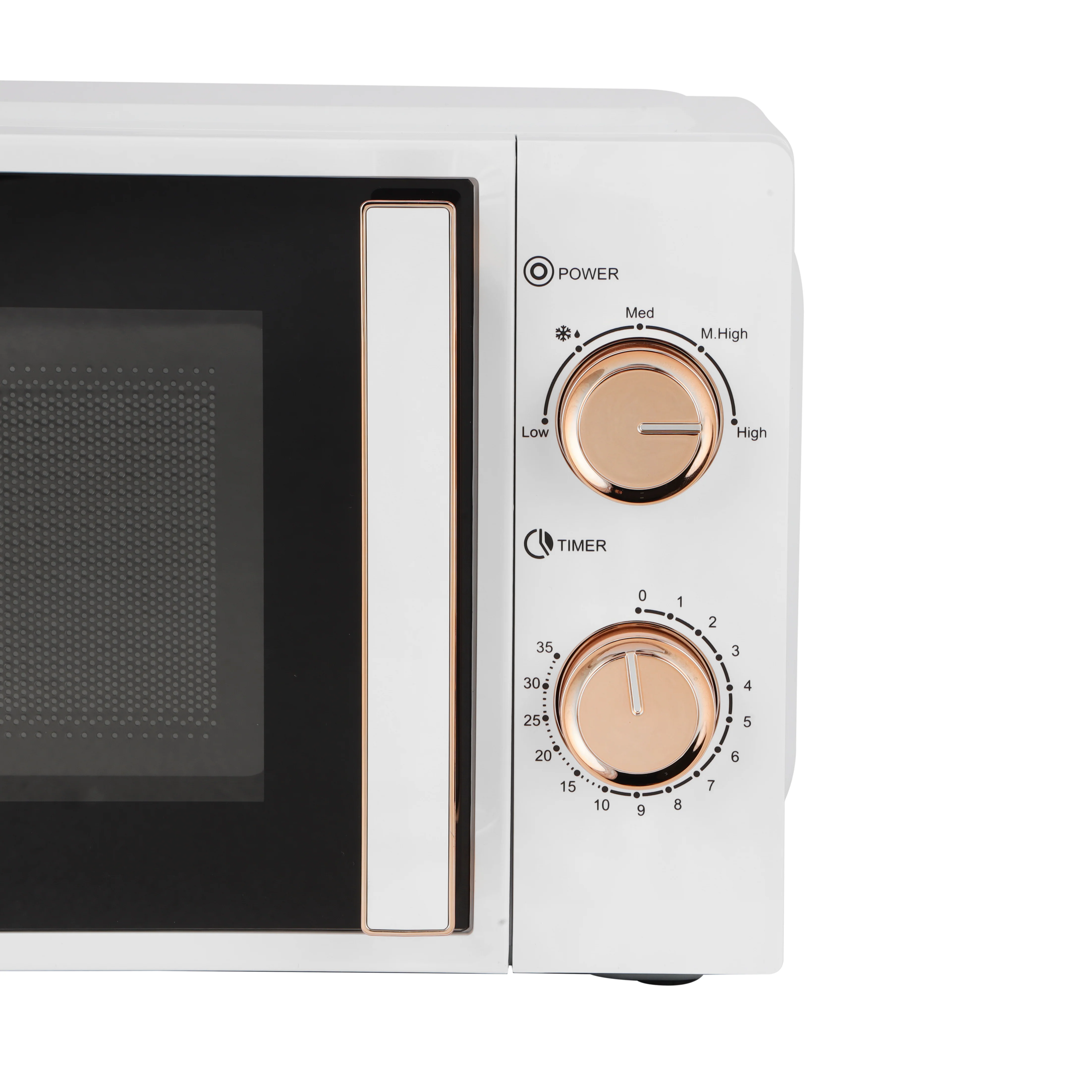 Olsenmark OMMO7059-20LD 20L Solo Microwave Oven| 1100W power with 35-minute timer & temperature control| 245mm glass turntable, cooking end signal and durable cavity| - Image 4
