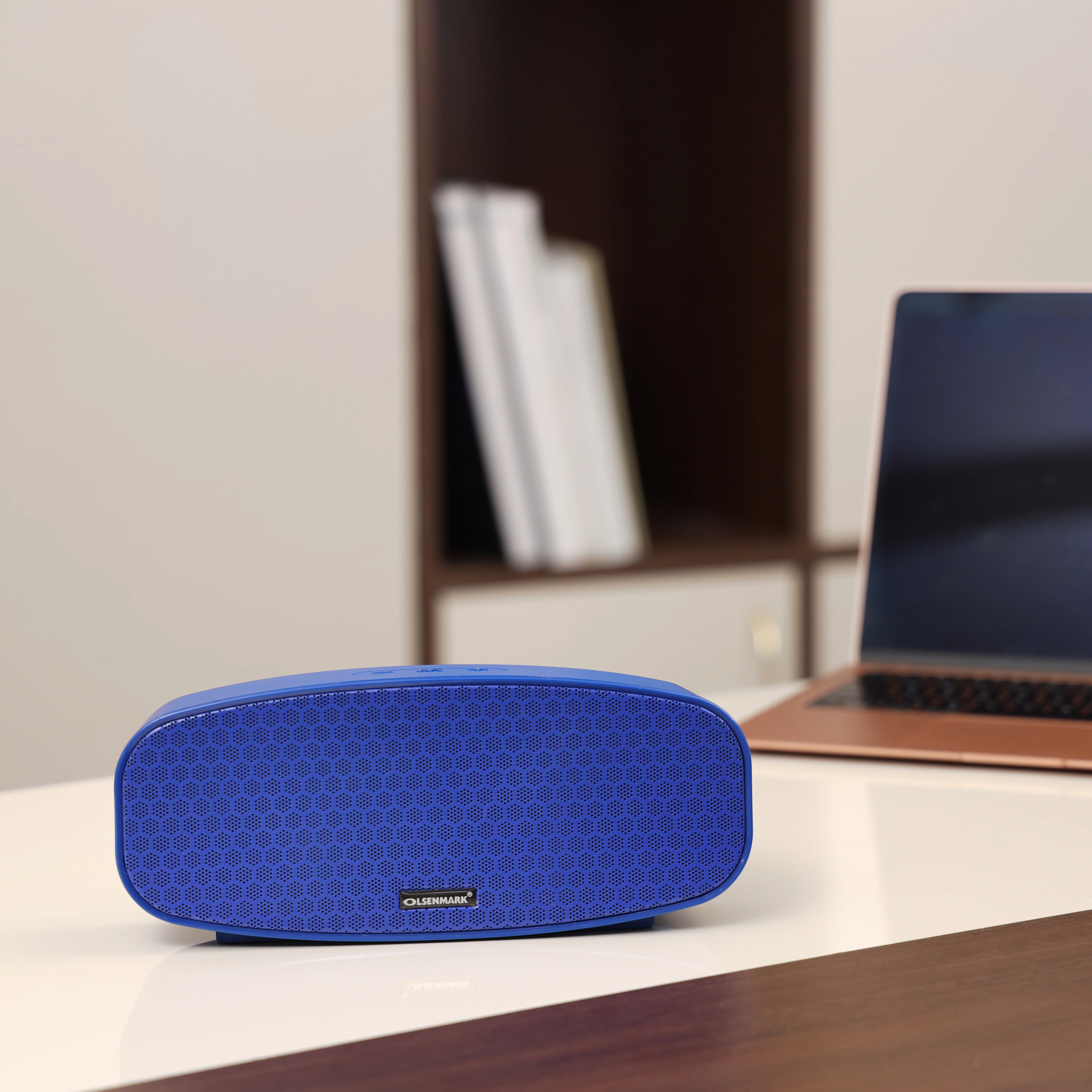 Olsenmark OMMS1206 Portable Wireless Speaker| Bluetooth USB TF AUX with exceptional bass| Bluetooth streaming, USB MP3, TF card, AUX input and compact portable| - Image 2