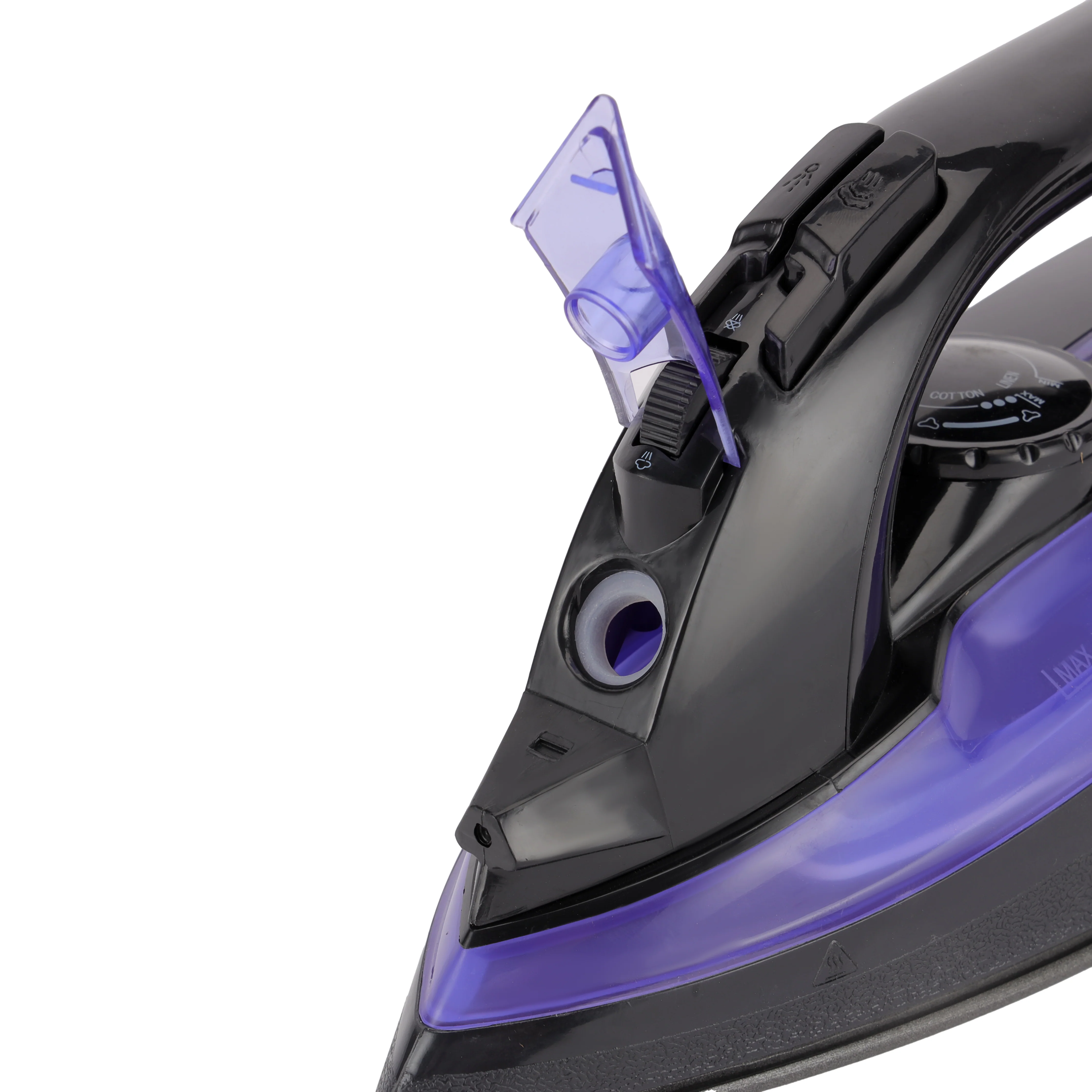 Olsenmark OMSI1828 Steam Iron | 1600W power with adjustable steam & temperature control| non-stick soleplate, lightweight design & efficient wrinkle removal performance| - Image 5